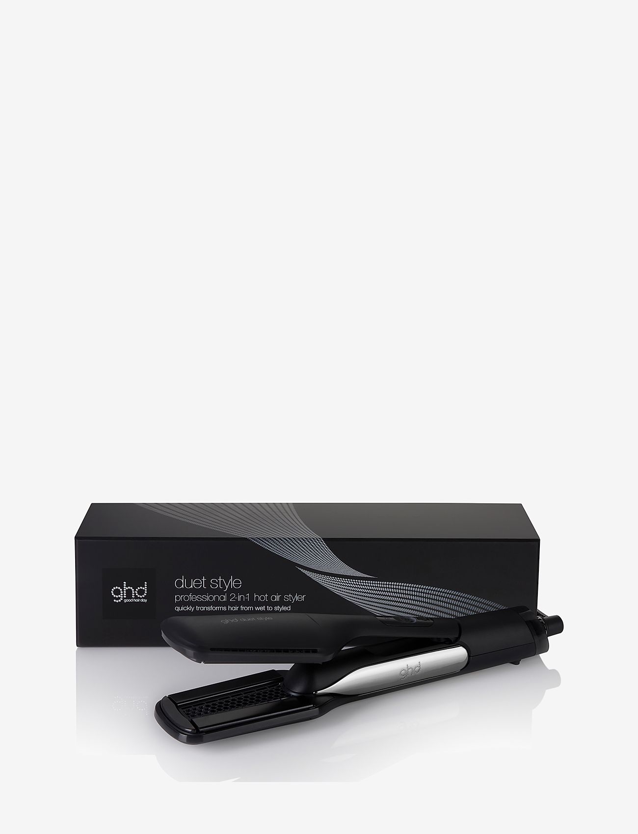 ghd - ghd Duet Style - 2-in-1 Hot Air Styler Black - glattejern - black - 1