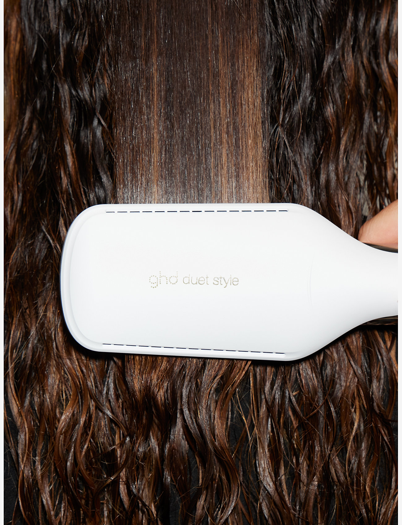 ghd - ghd Duet Style - 2-in-1 Hot Air Styler White - plattång - white - 5