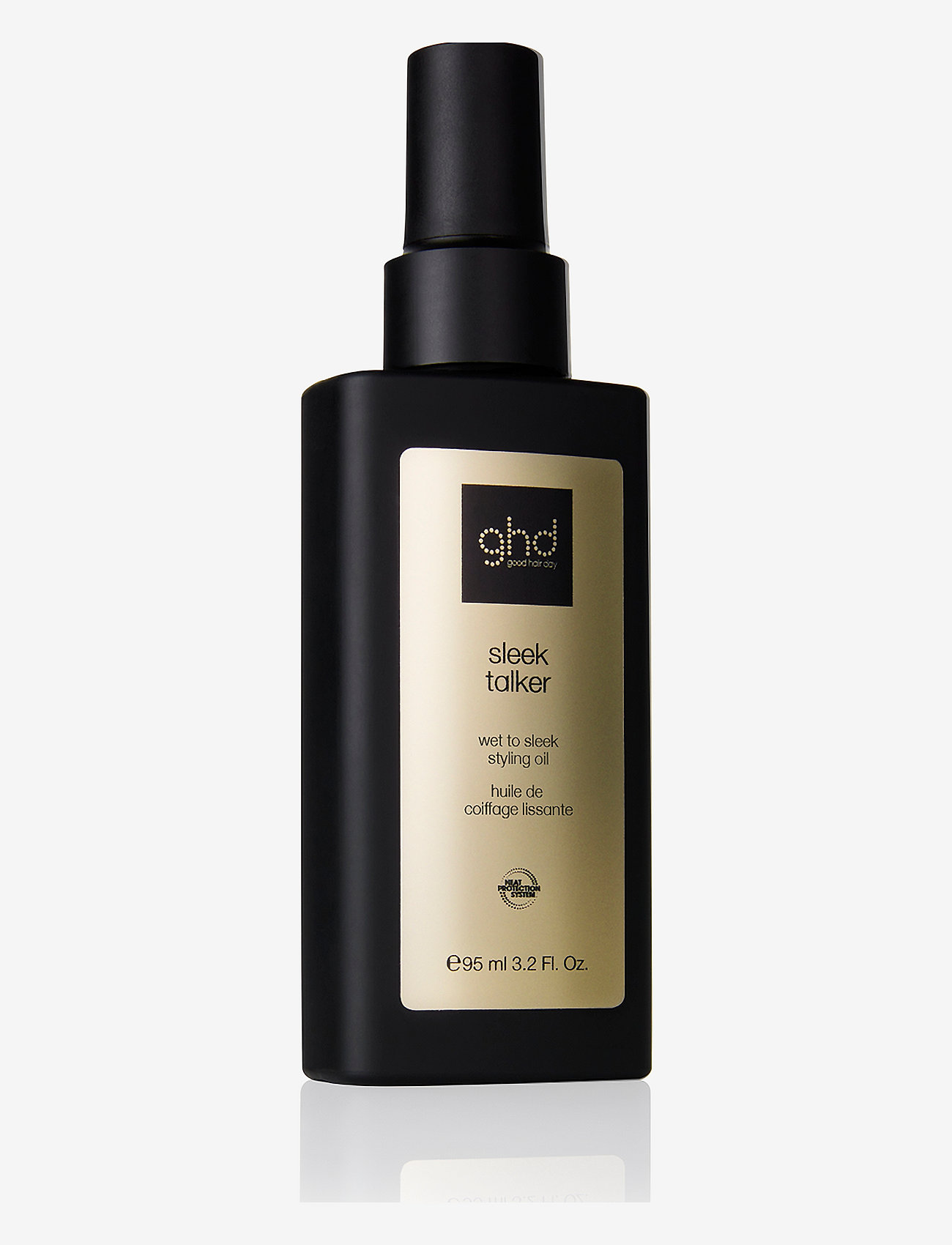 ghd - ghd Sleek Talker - Wet To Sleek Styling Oil 95 ml - hårolie - clear - 2