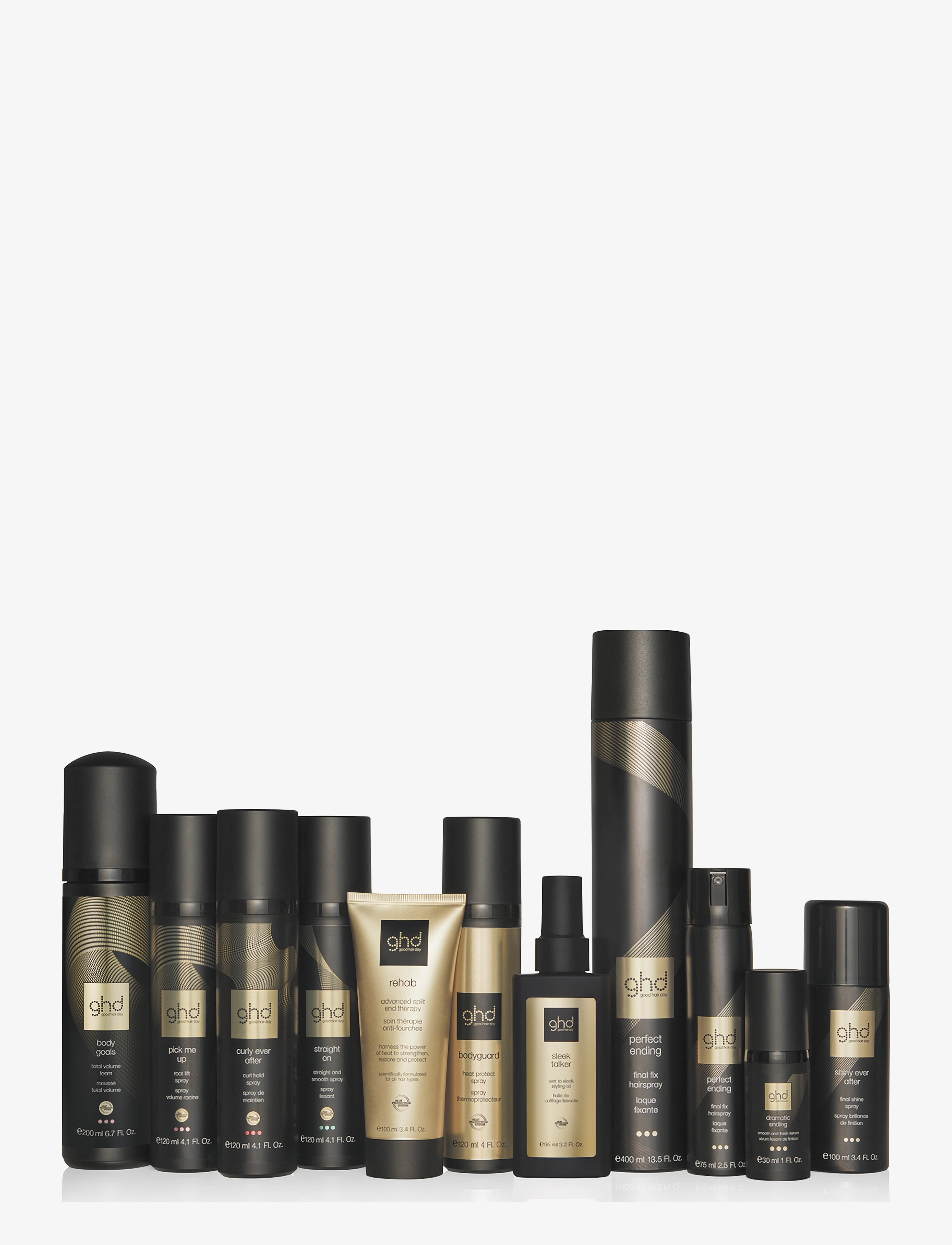 ghd - ghd Sleek Talker - Wet To Sleek Styling Oil 95 ml - laveste priser - clear - 4
