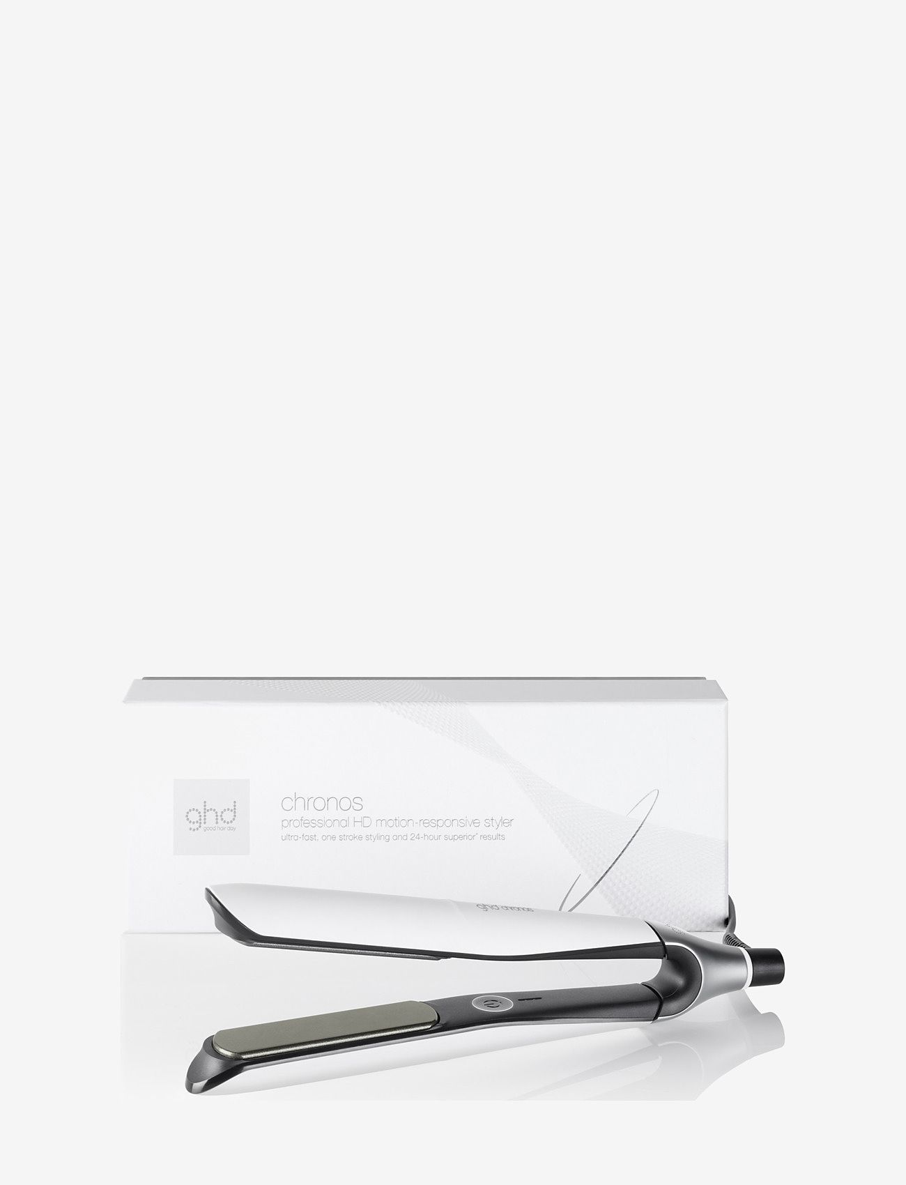 ghd - ghd Chronos - Hair Straightener White - plattång - white - 2