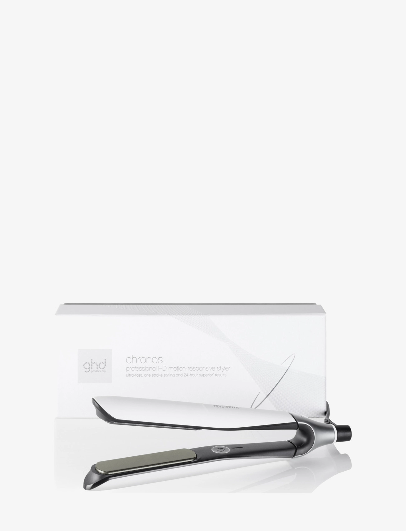 ghd - ghd Chronos - Hair Straightener White - taisnotāji - white - 2