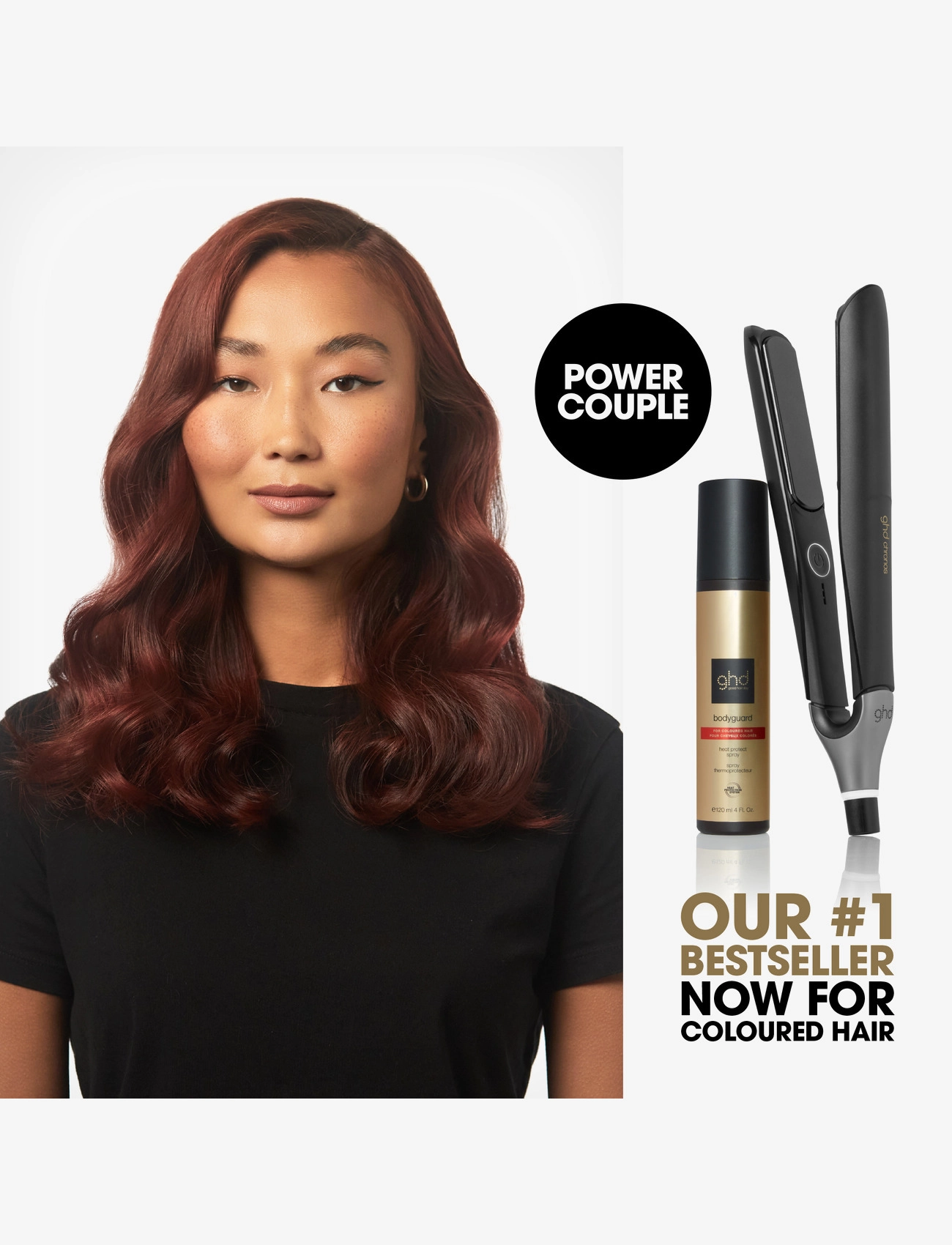 ghd - ghd Bodyguard - Heat Protect Spray For Coloured Hair 120ml - varmebeskyttelse - n/a - 1