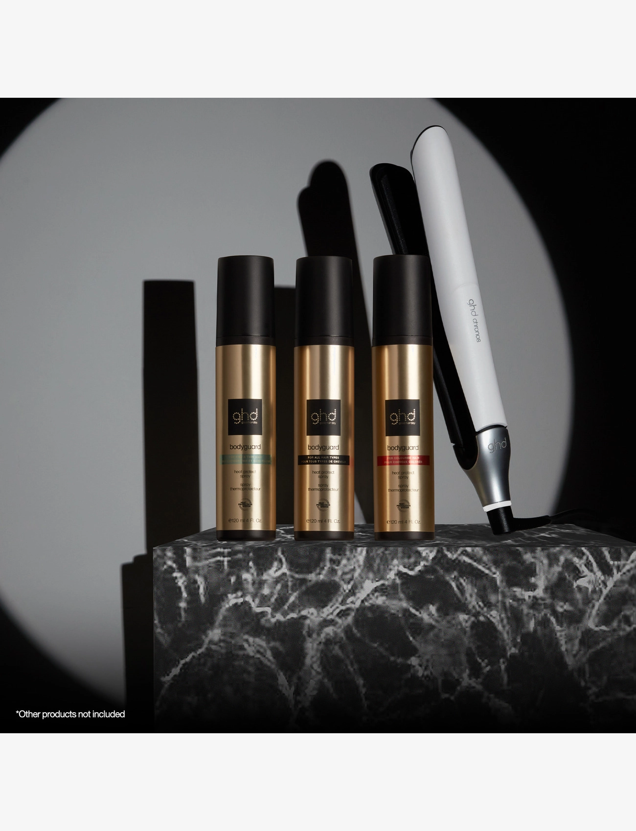 ghd - ghd Bodyguard - Heat Protect Spray For Coloured Hair 120ml - varmebeskyttelse - n/a - 4