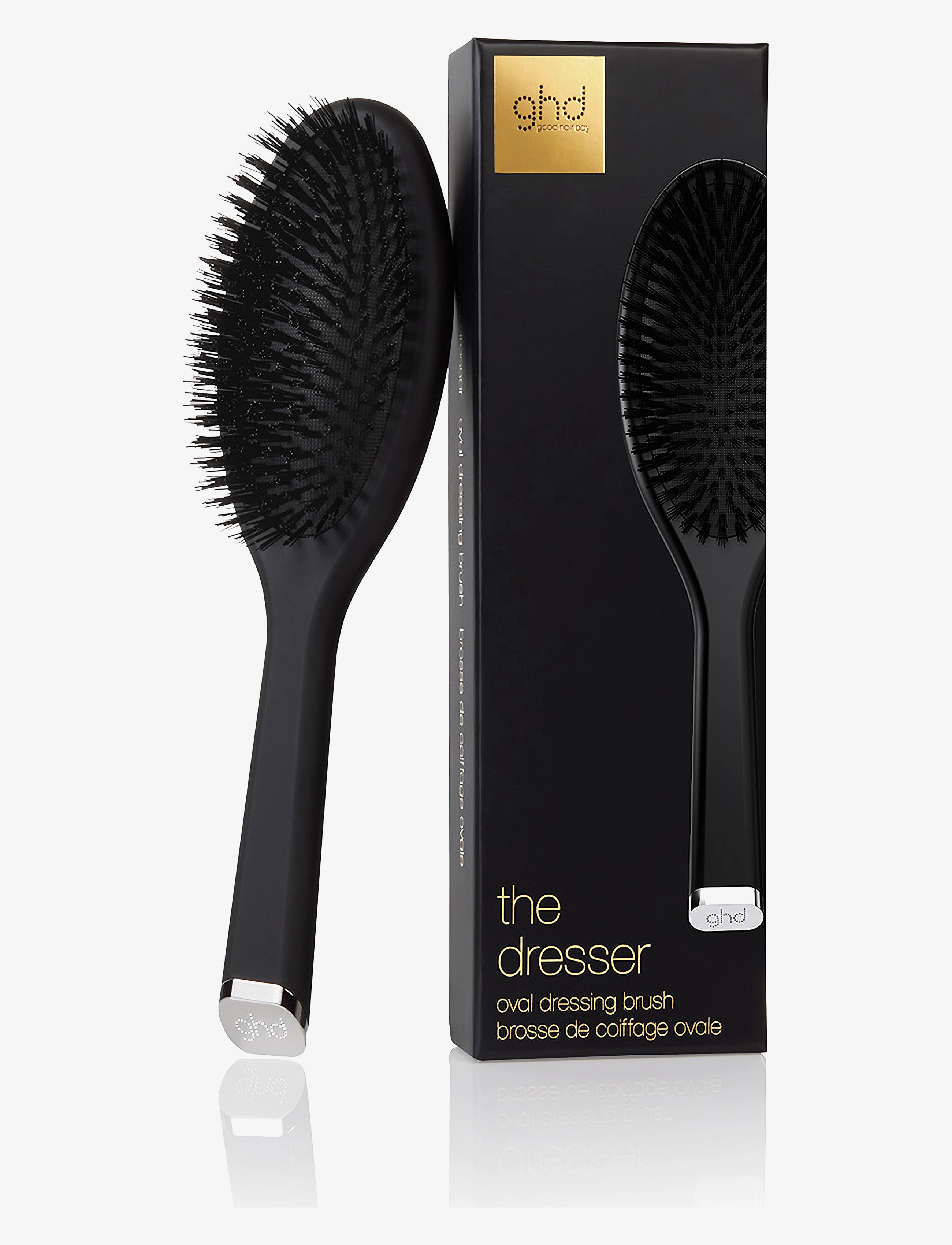 ghd The Dresser Oval Brush, Udredningsbørste, Sort, Str: ONE SIZE