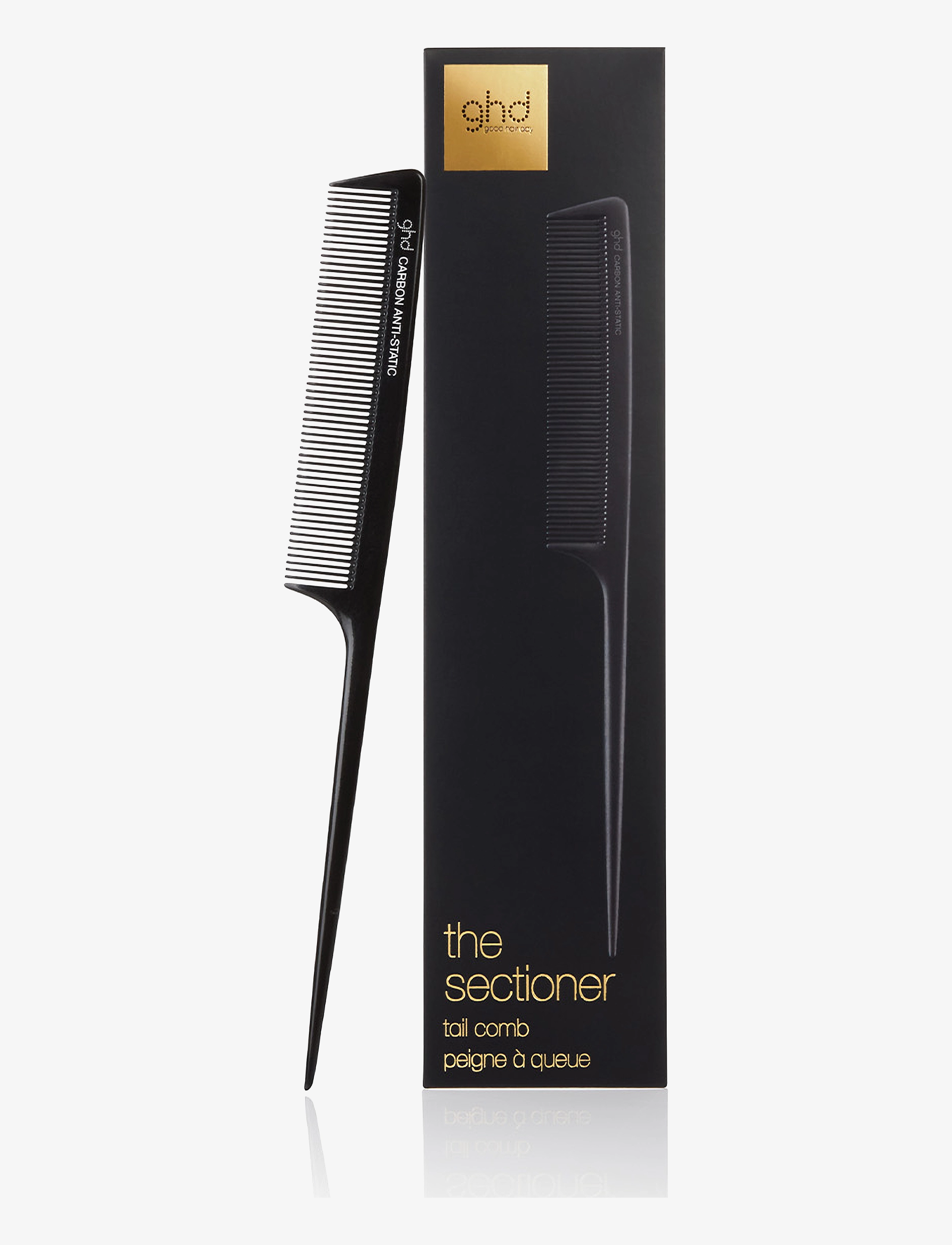 ghd The Sectioner Tail Comb, Kam og børste, Sort, Str: ONE SIZE