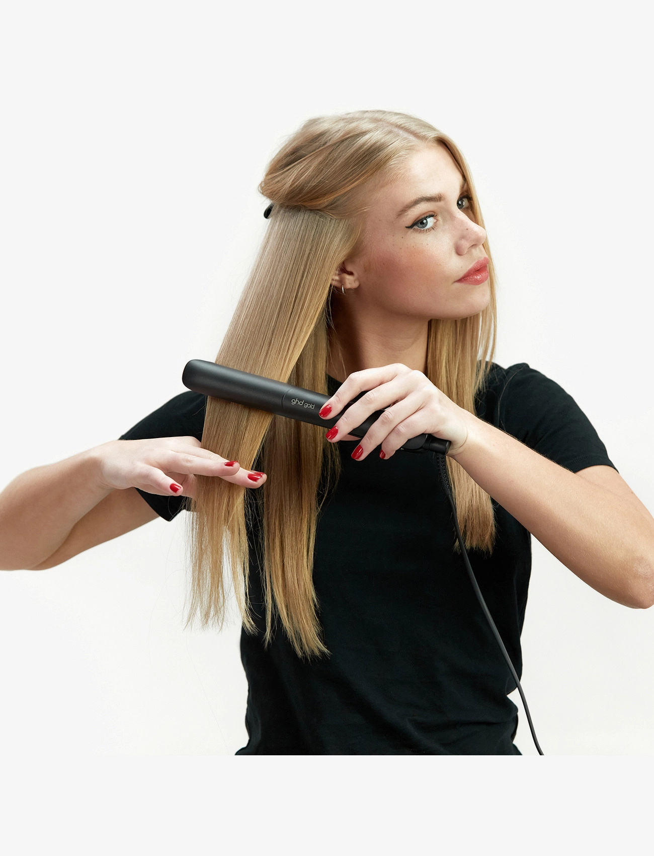 ghd - ghd Gold - Hair Straightener - stylingverktyg - black - 5