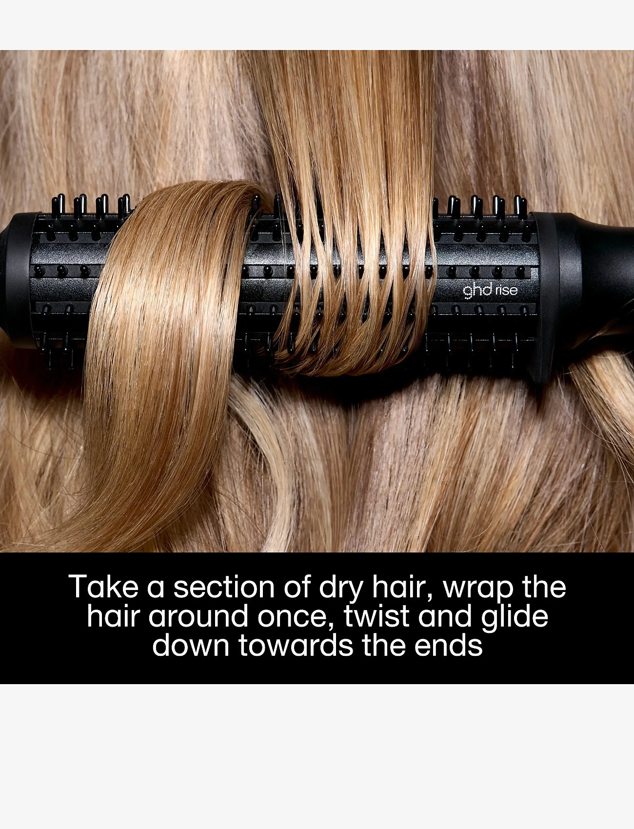 ghd - ghd Rise - Volumising Hot Brush - matu fēni - black - 4