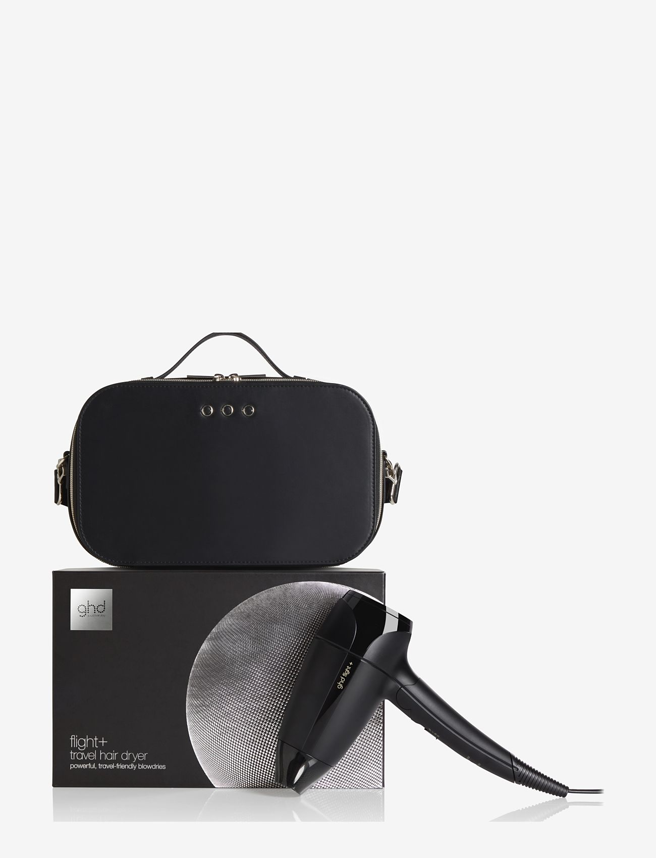 ghd - ghd Flight+ Travel Hair Dryer - giftset - black - 0