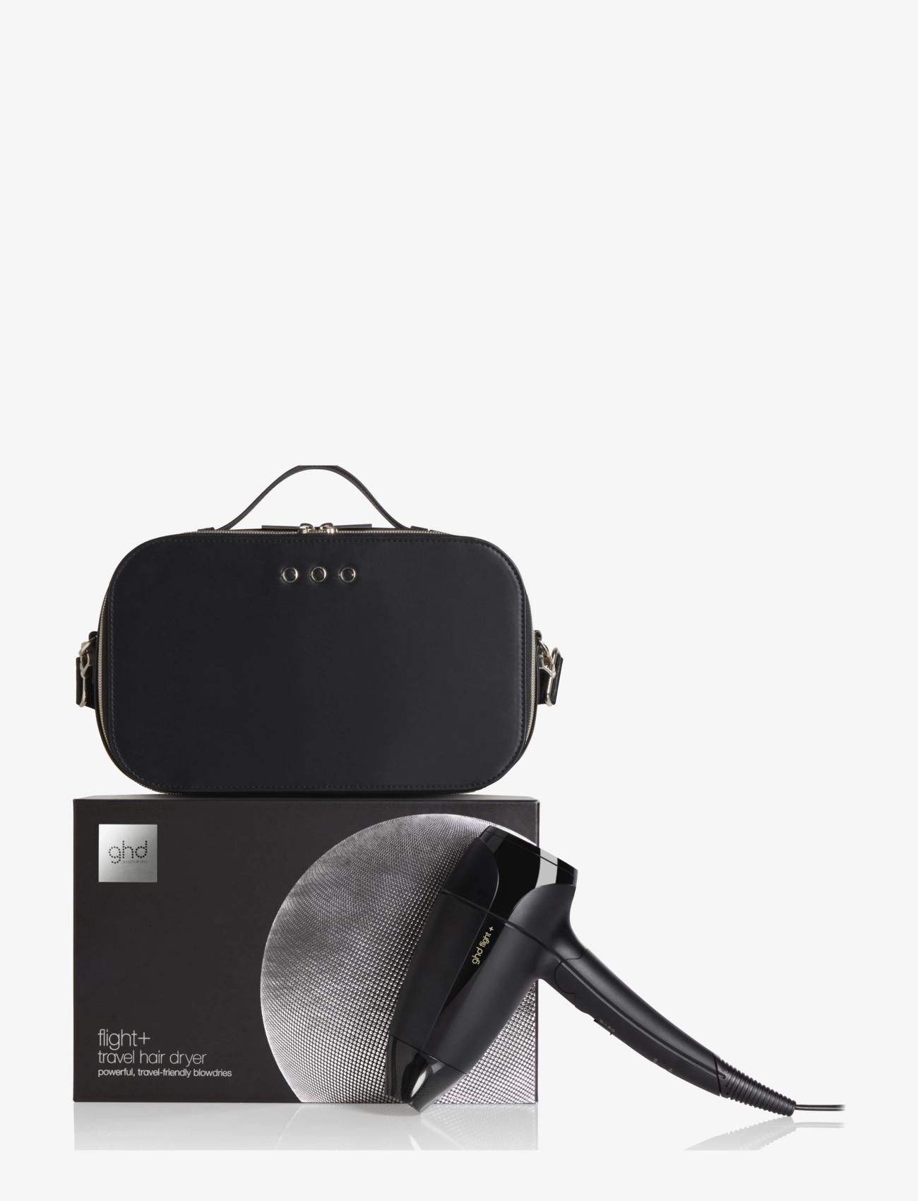ghd ghd Flight+ Travel Hair Dryer - Gavesæt - BLACK / black