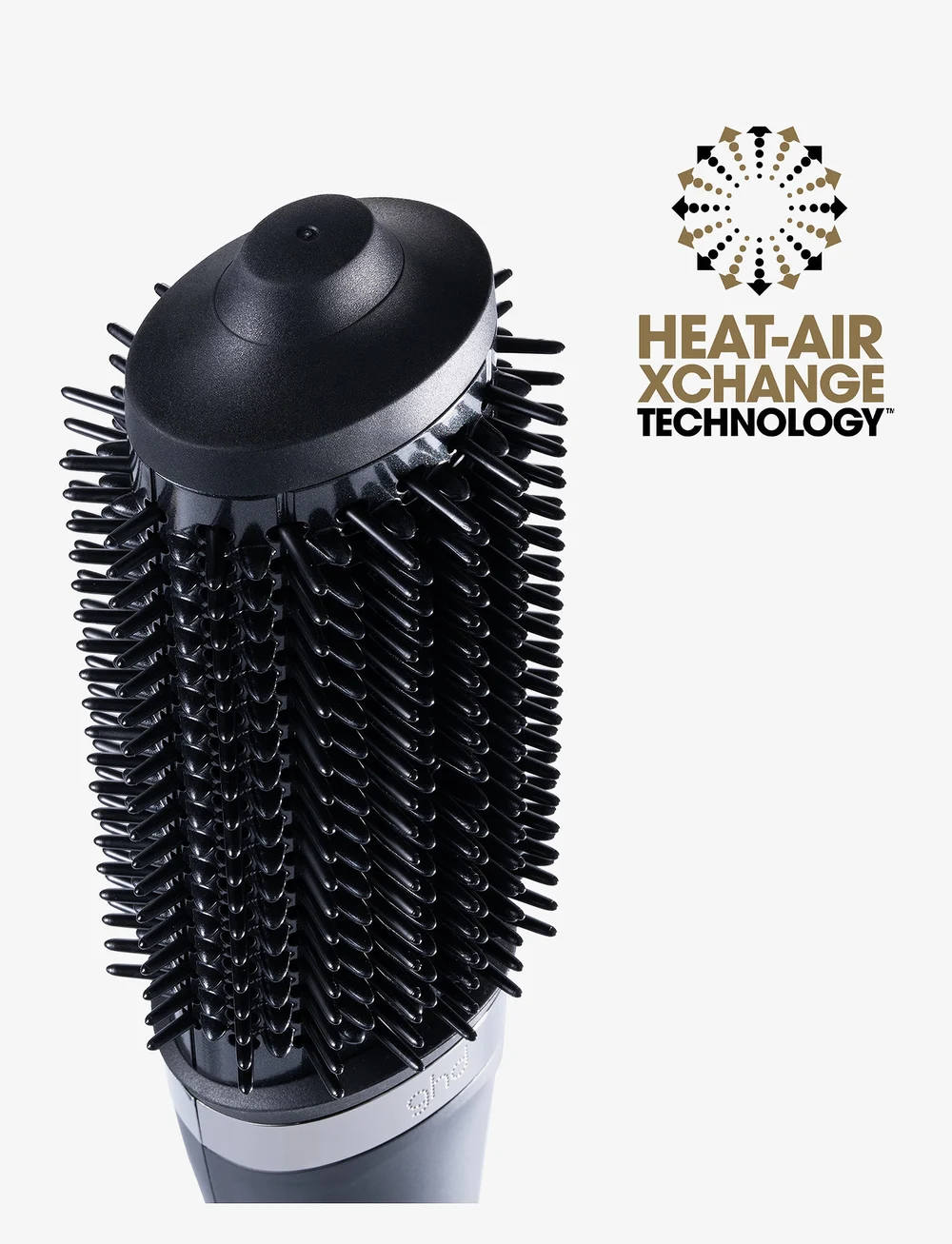 ghd - ghd Duet Blow Dry - 2-in-1 Hair Dryer Brush Black - föönharjad - black - 5