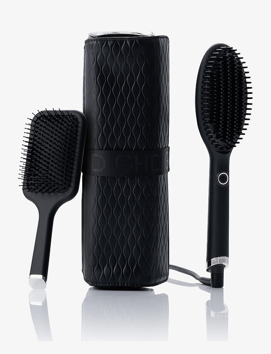 ghd - ghd Glide Gift Set - Smoothing Hot Brush - giftset - black - 0