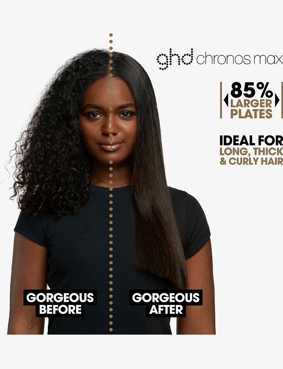 ghd - ghd Chronos Max - Wide Plate Hair Straightener White - sirgendajad - white - 1