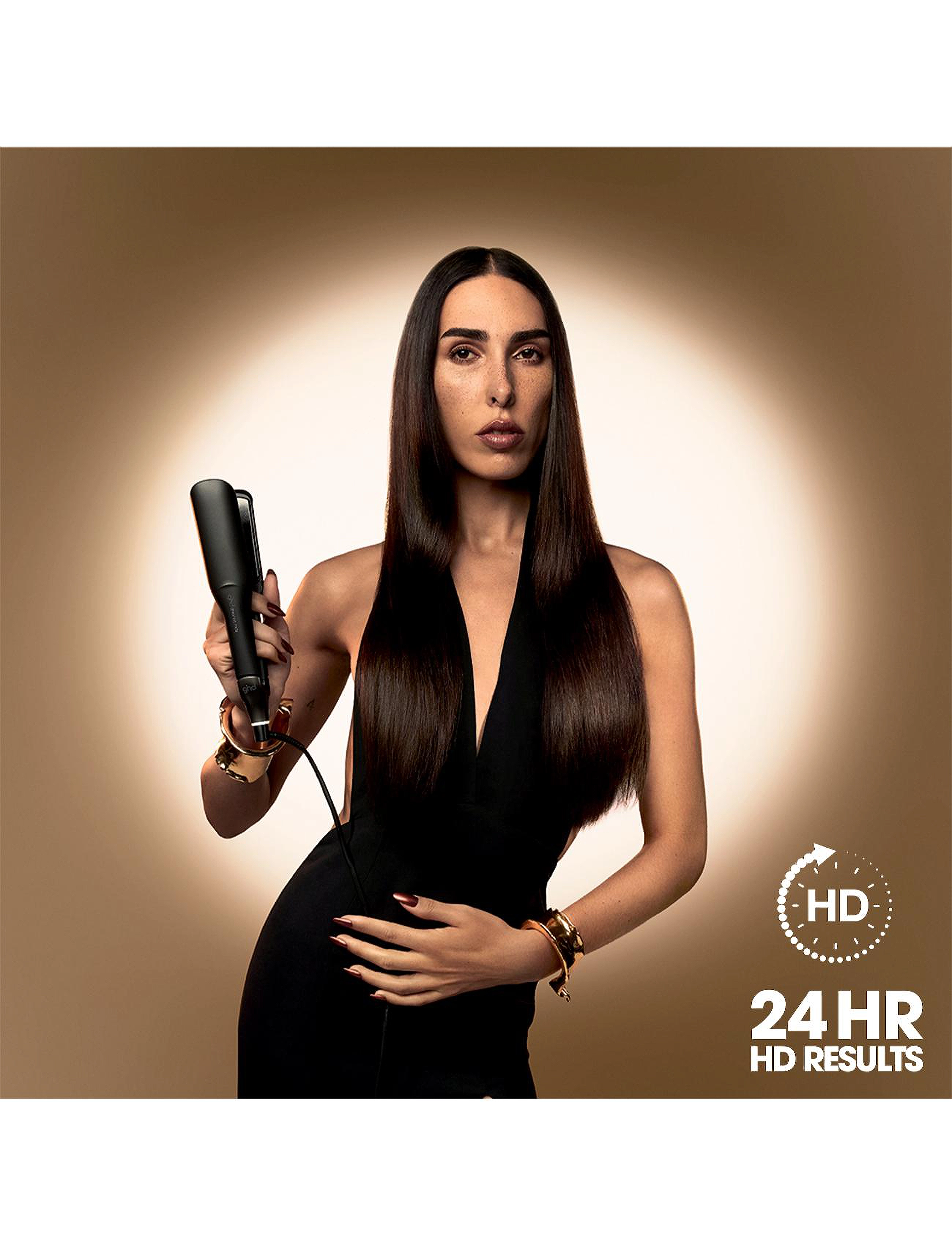 ghd - ghd Chronos Max - Wide Plate Hair Straightener Black - tiesintuvai - black - 4