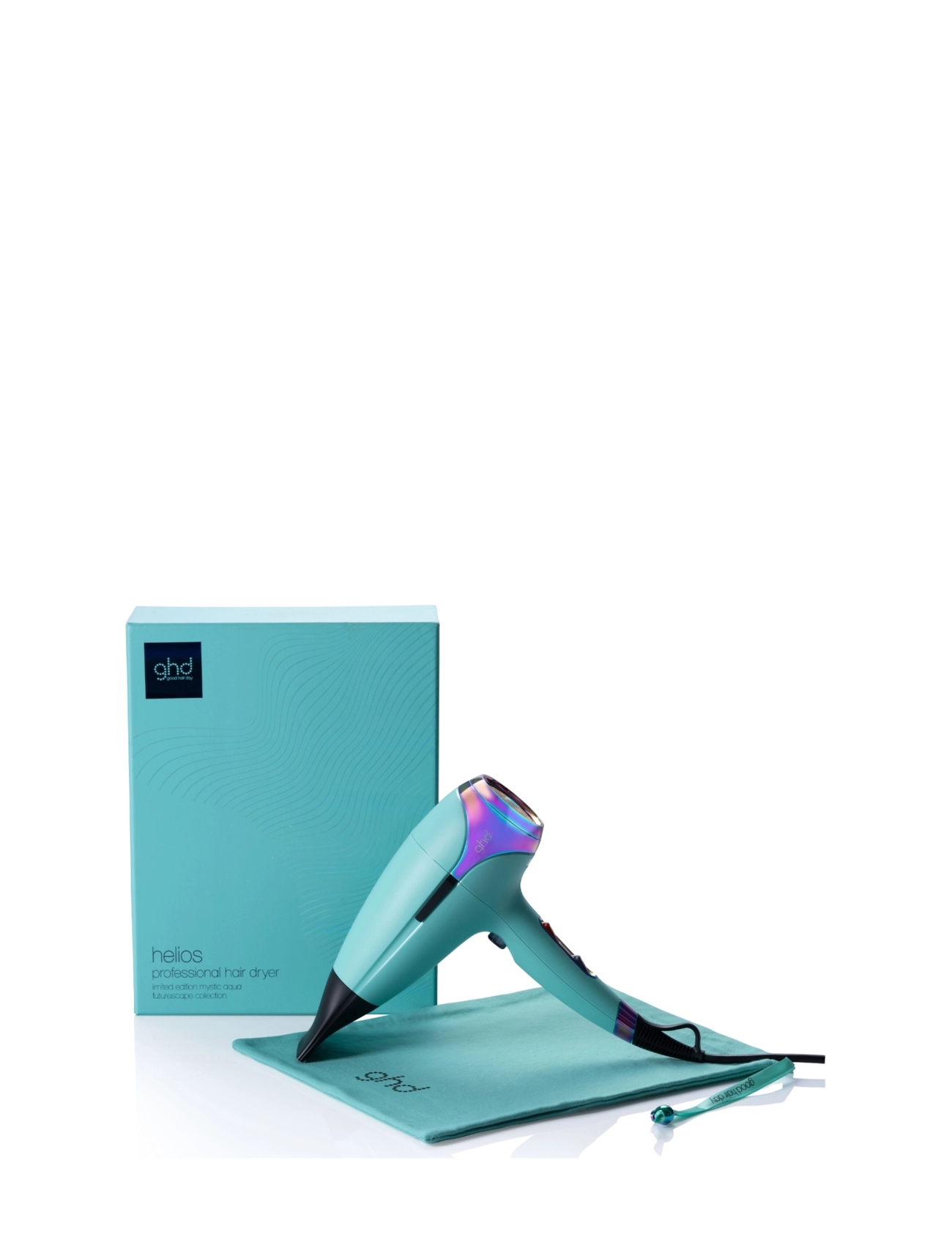 ghd - ghd Helios Limited Edition Hair Dryer in Mystic Aqua - hårtørrere - mystic aqua - 2