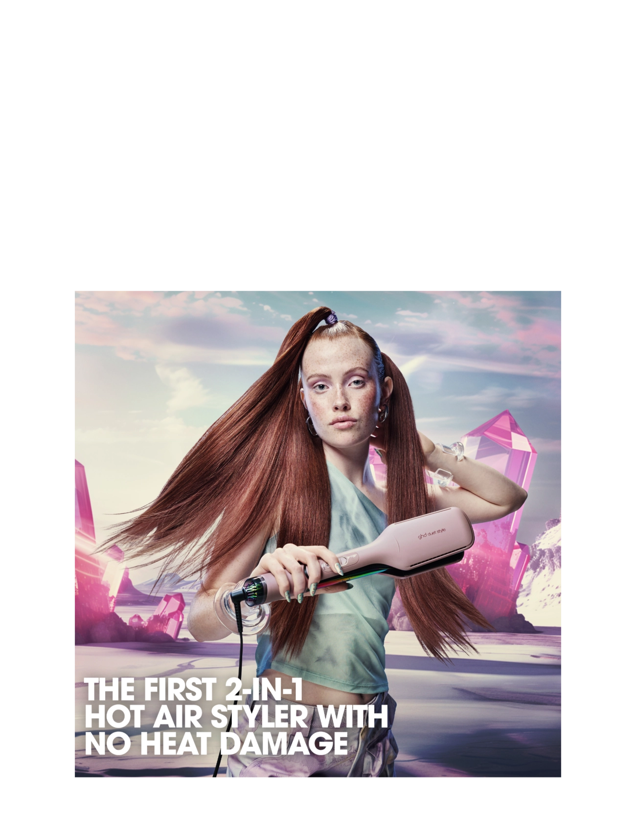 ghd - ghd Duet Style Limited Edition Hot Air Styler in Transcendent Pink - glattejern - transcendent pink - 1