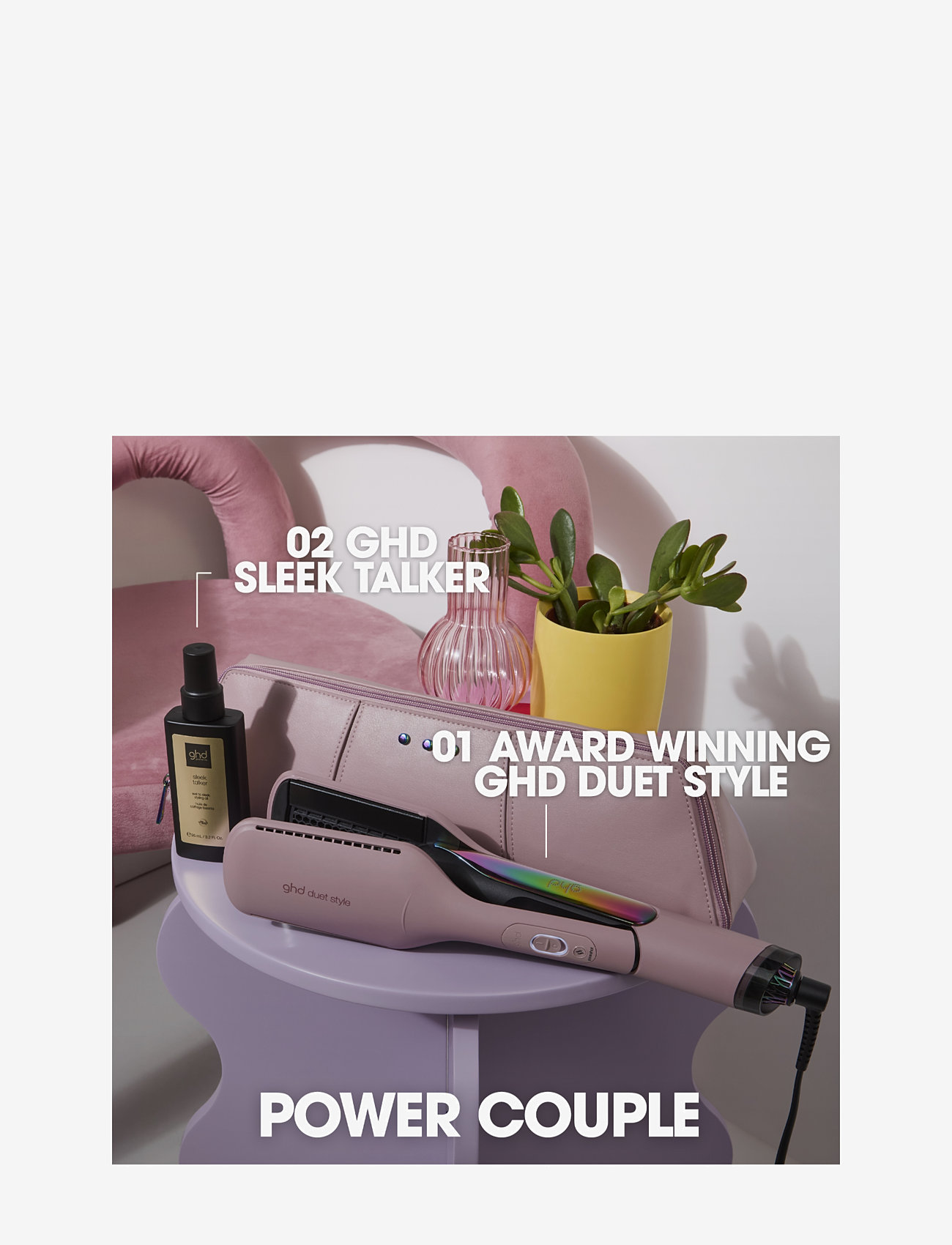 ghd - ghd Duet Style Limited Edition Hot Air Styler in Transcendent Pink - suoristusraudat - transcendent pink - 4