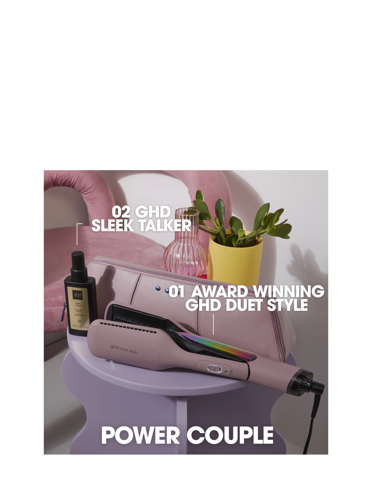 ghd - ghd Duet Style Limited Edition Hot Air Styler in Transcendent Pink - glattejern - transcendent pink - 4