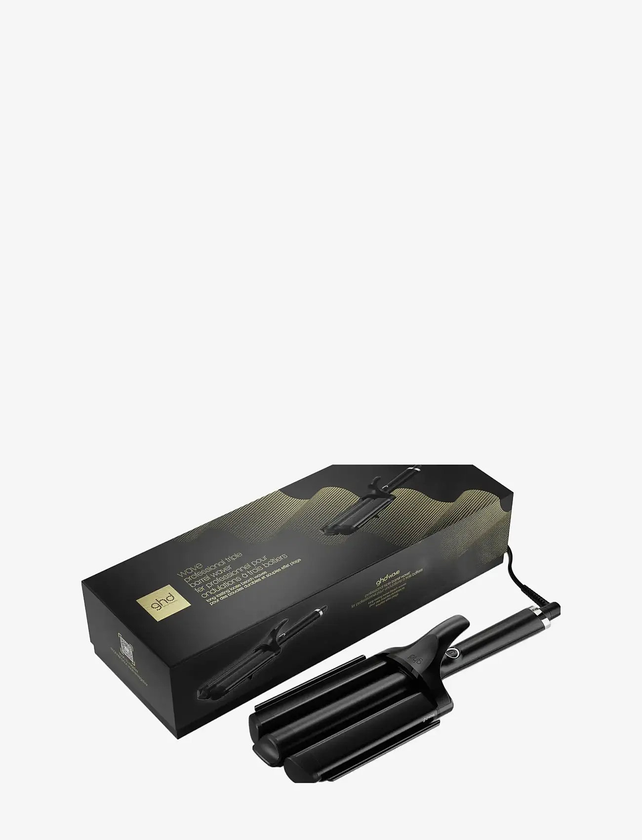 ghd - ghd Wave - Professional Triple Barrel Waver - locktång - black - 0