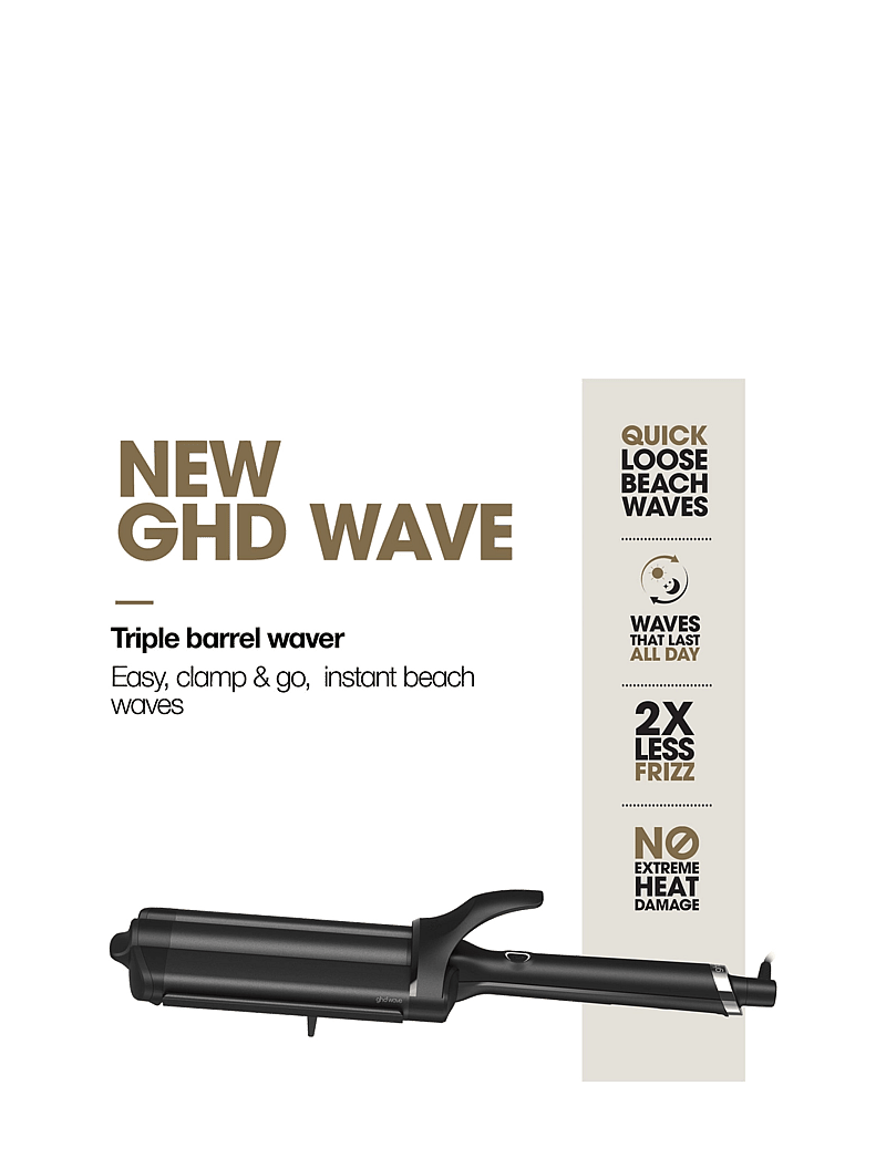 ghd - ghd Wave - Professional Triple Barrel Waver - lokitangid - black - 2