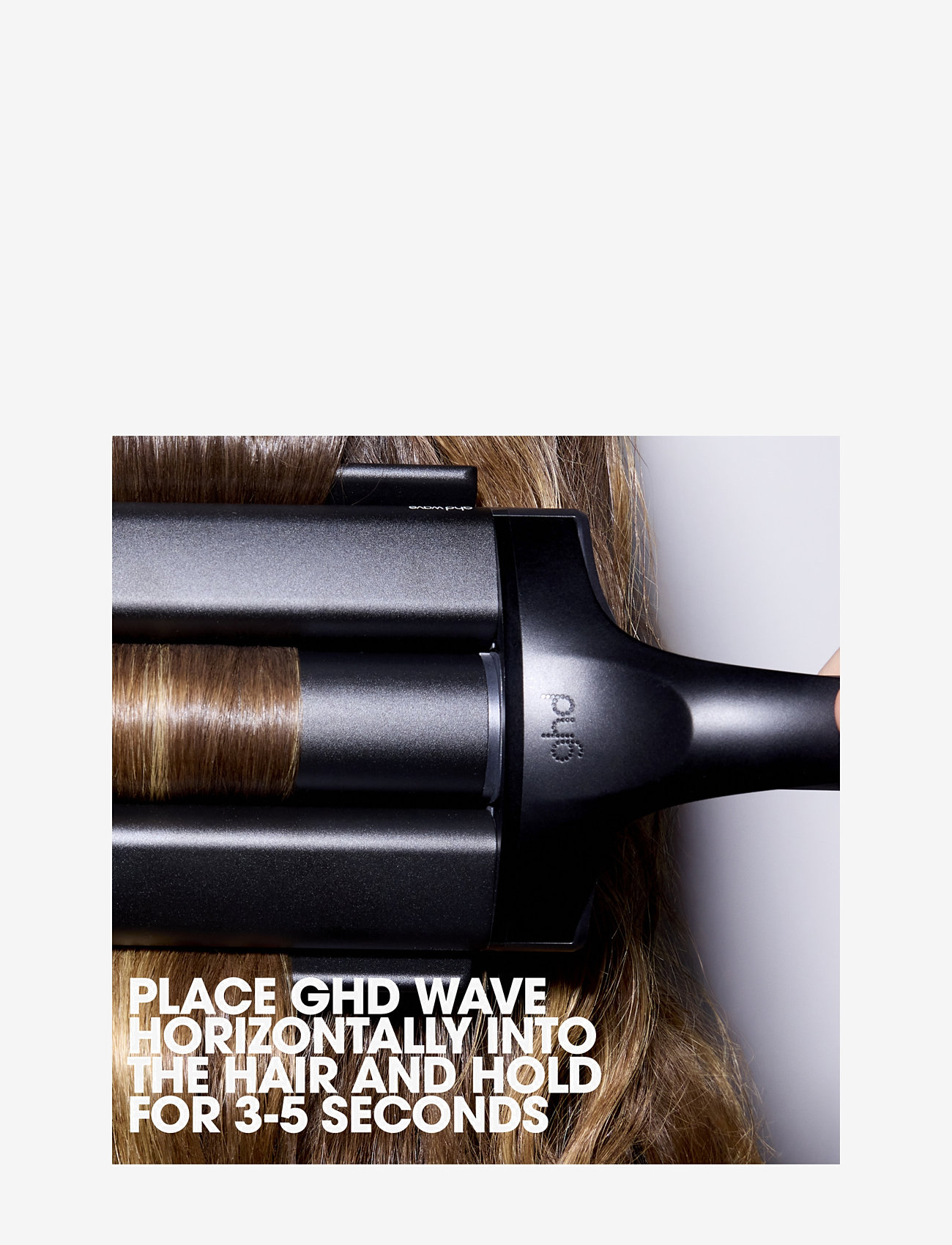 ghd - ghd Wave - Professional Triple Barrel Waver - locktång - black - 3