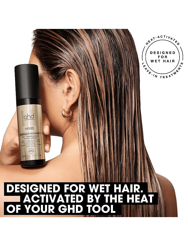 ghd - ghd Rehab - Damaged Hair Repairer 95ml - peanahahooldused - no color - 2