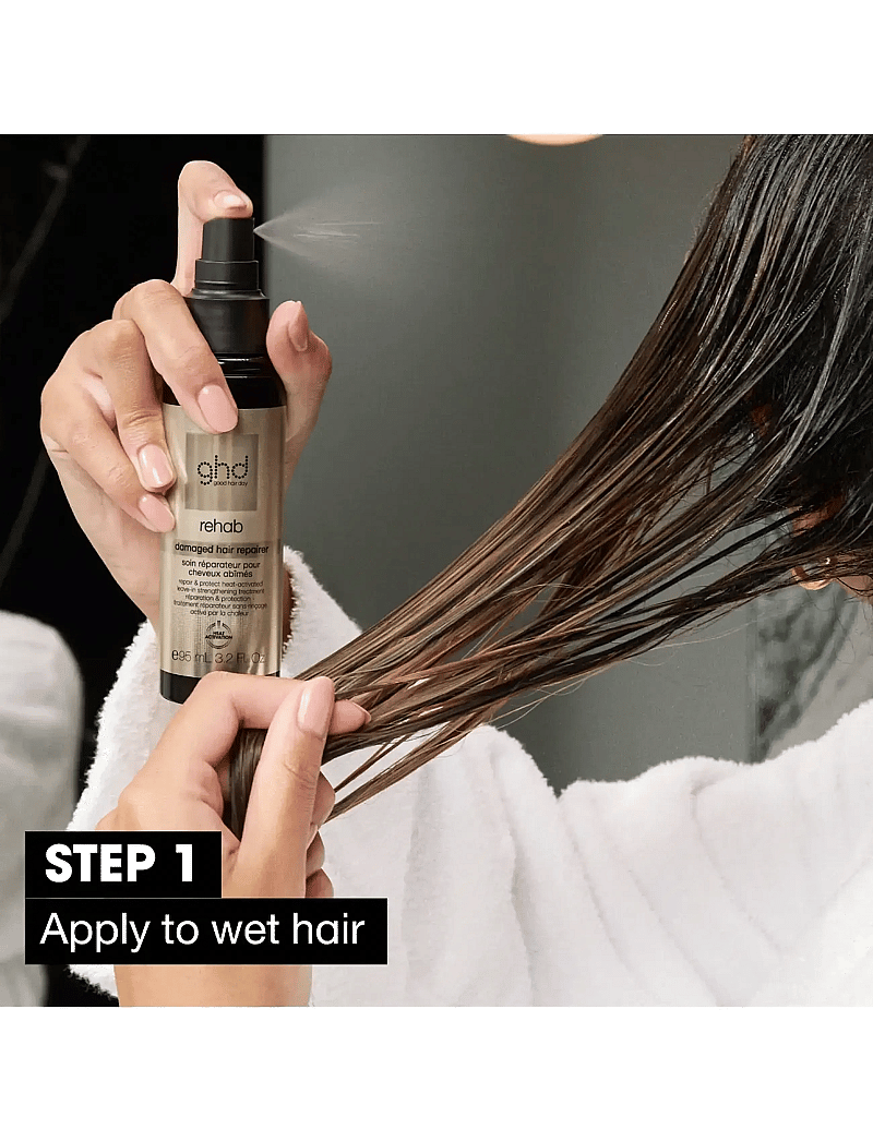 ghd - ghd Rehab - Damaged Hair Repairer 95ml - peanahahooldused - no color - 3