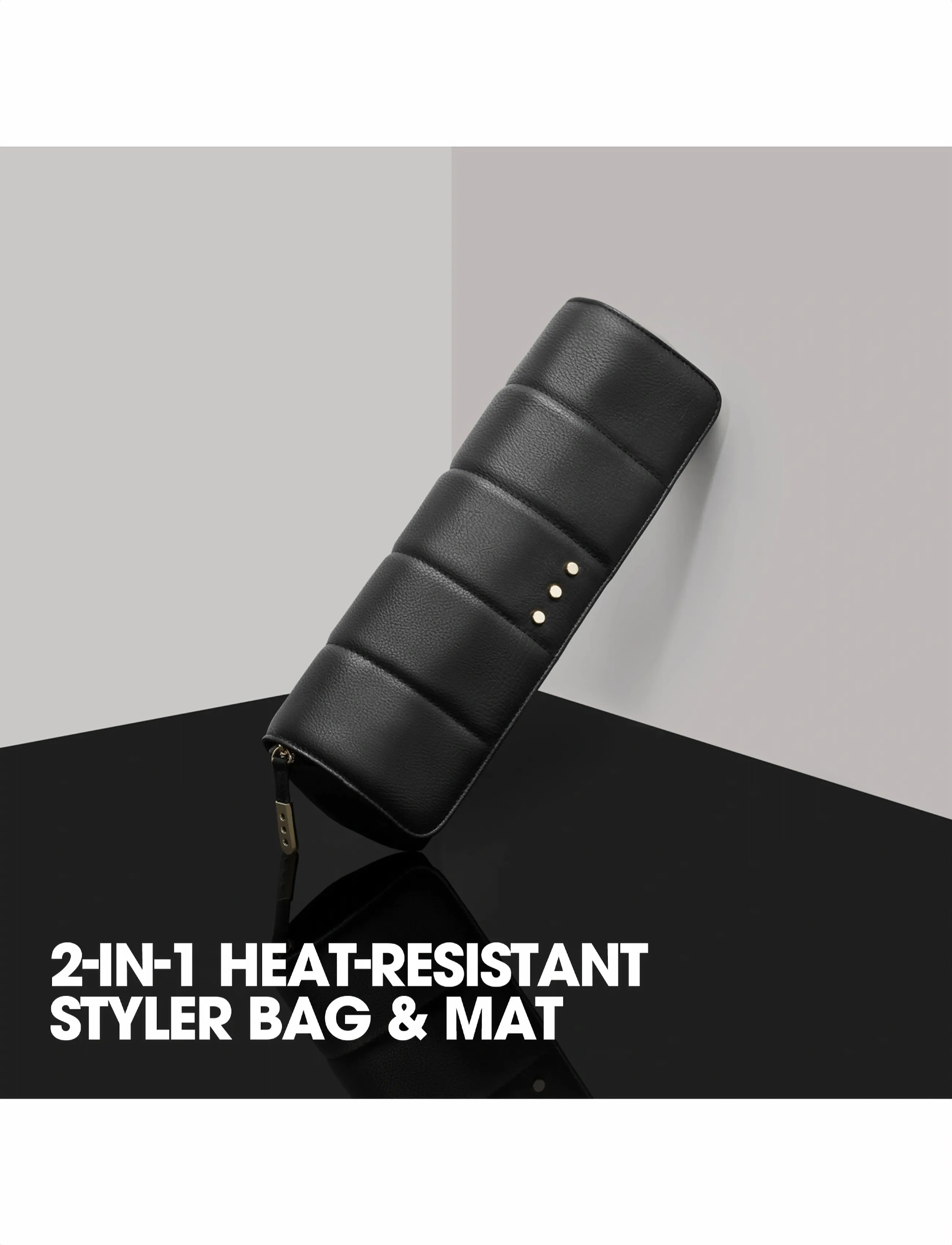 ghd - ghd 2-in-1 Heat-Resistant Styler Bag & Mat - glattejern - no color - 3