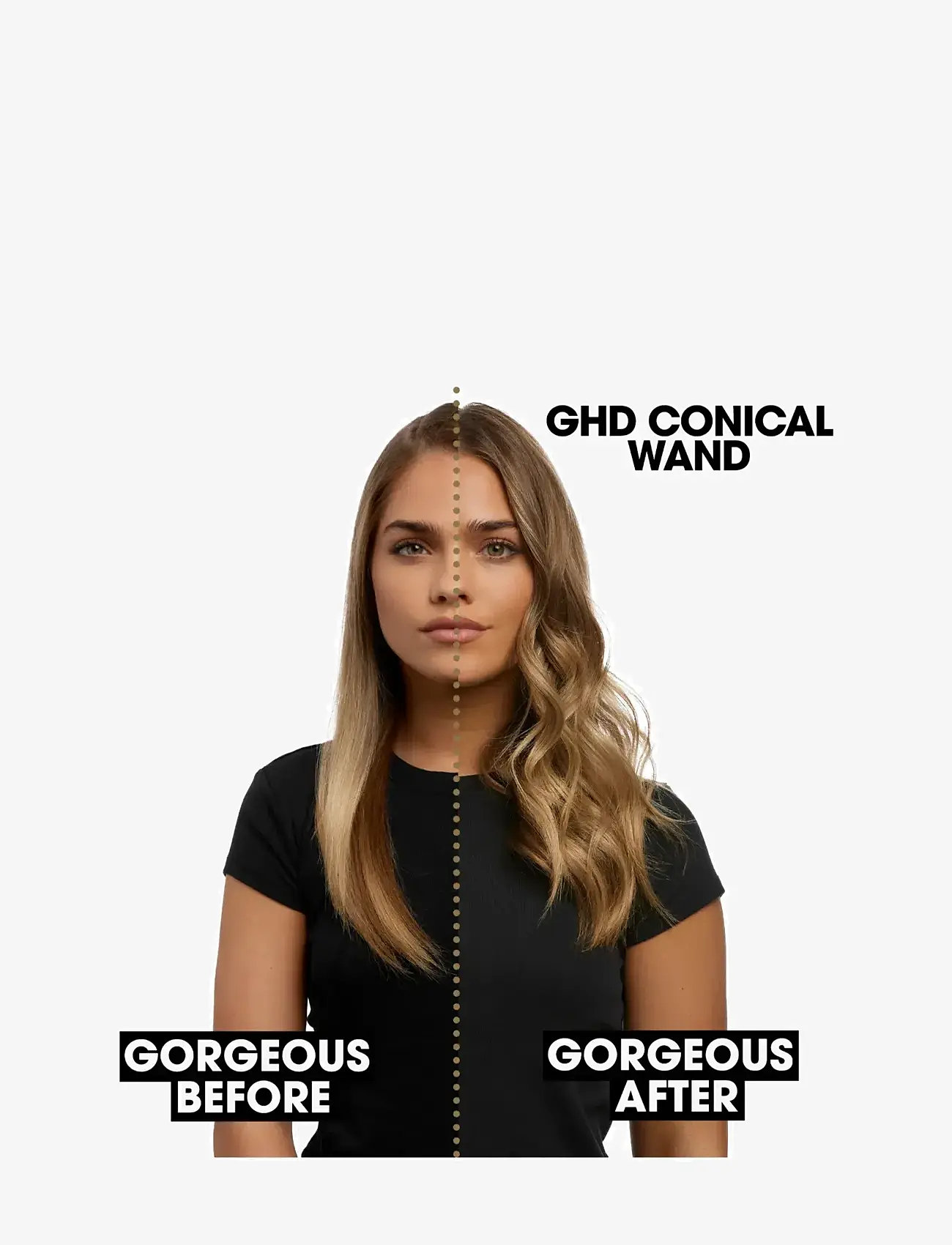 ghd - ghd Chronos Curve Conical Wand - locktång - no color - 3