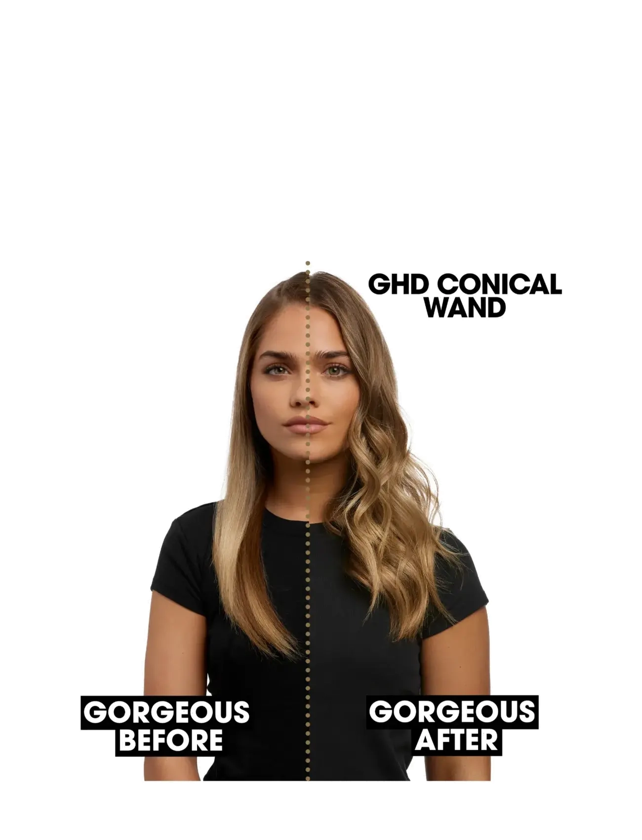 ghd - ghd Chronos Curve Conical Wand - stylingverktyg - no color - 3