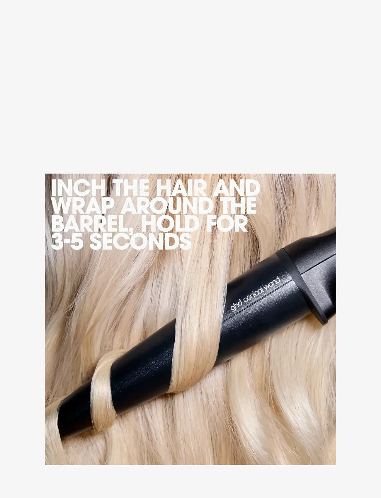 ghd - ghd Chronos Curve Conical Wand - locktång - no color - 4