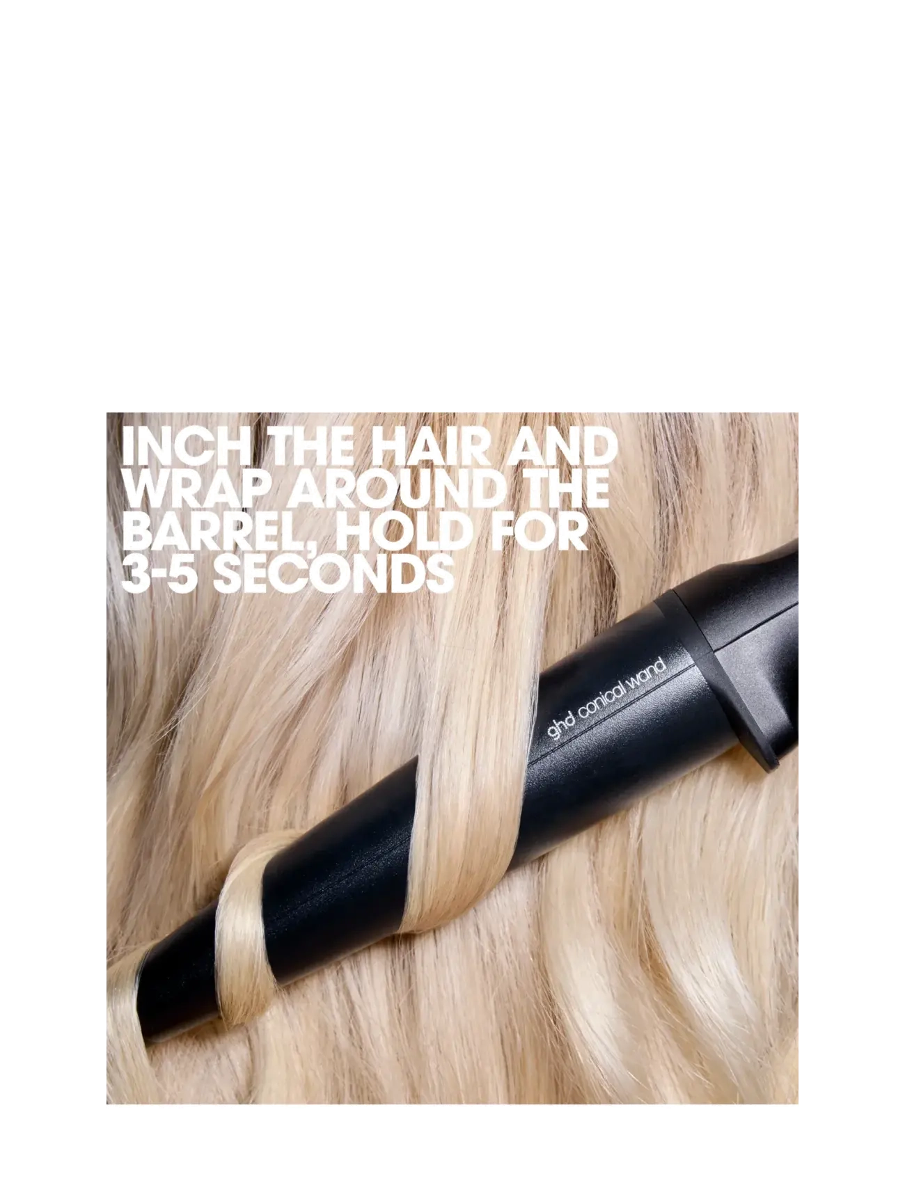 ghd - ghd Chronos Curve Conical Wand - stylingverktyg - no color - 4