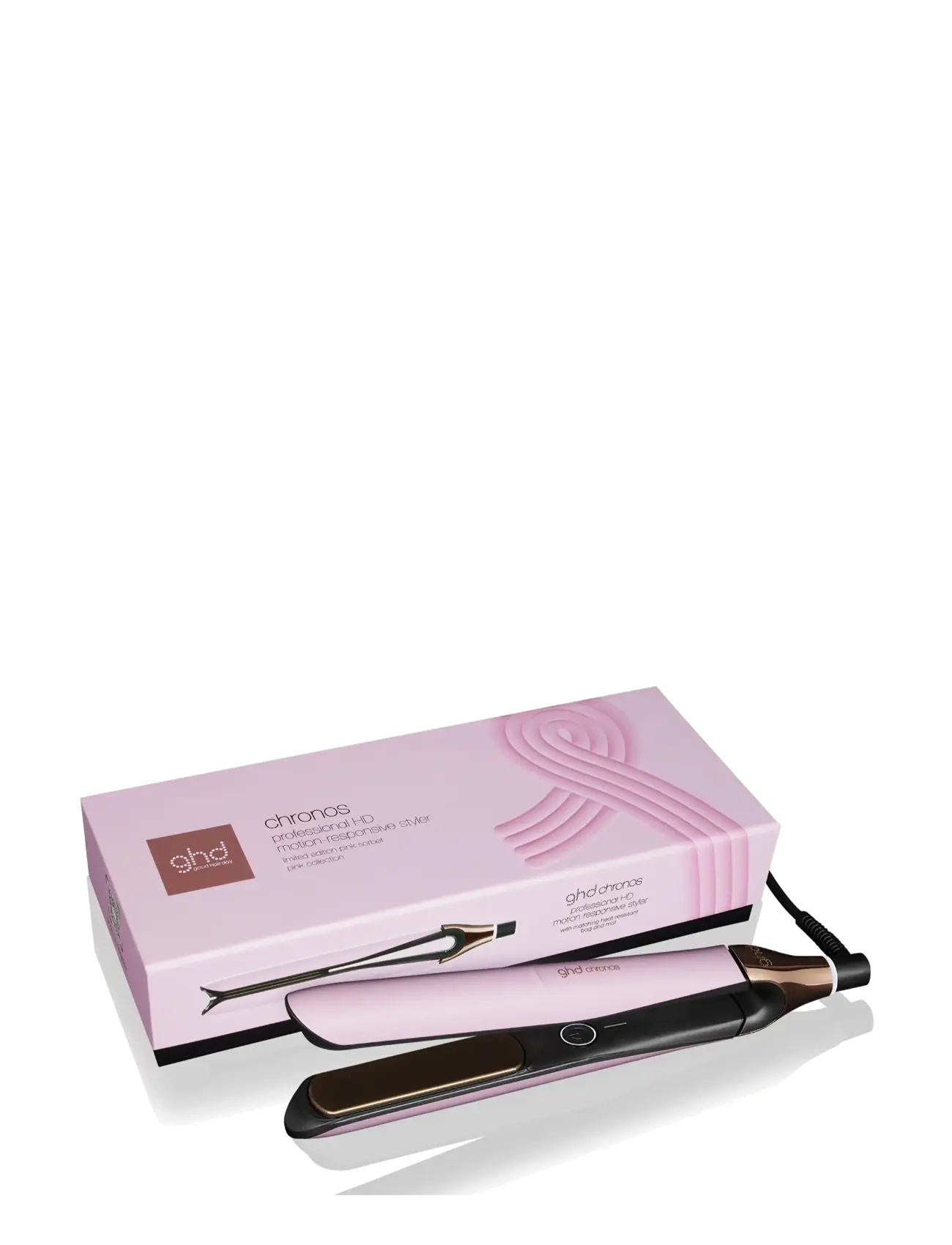ghd ghd Chronos Limited Edition Hair Straightener in Pink Sorbet - Vis alt - PINK SORBET / pink/rose