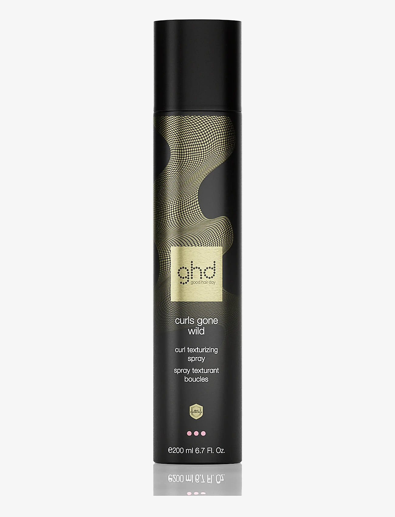 ghd - ghd Curls Gone Wild - Heat Protect Texturing Spray 200 ml - värmeskydd - none - 0