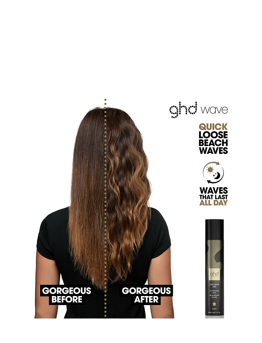 ghd - ghd Curls Gone Wild - Heat Protect Texturing Spray 200 ml - kuumakaitse - none - 2