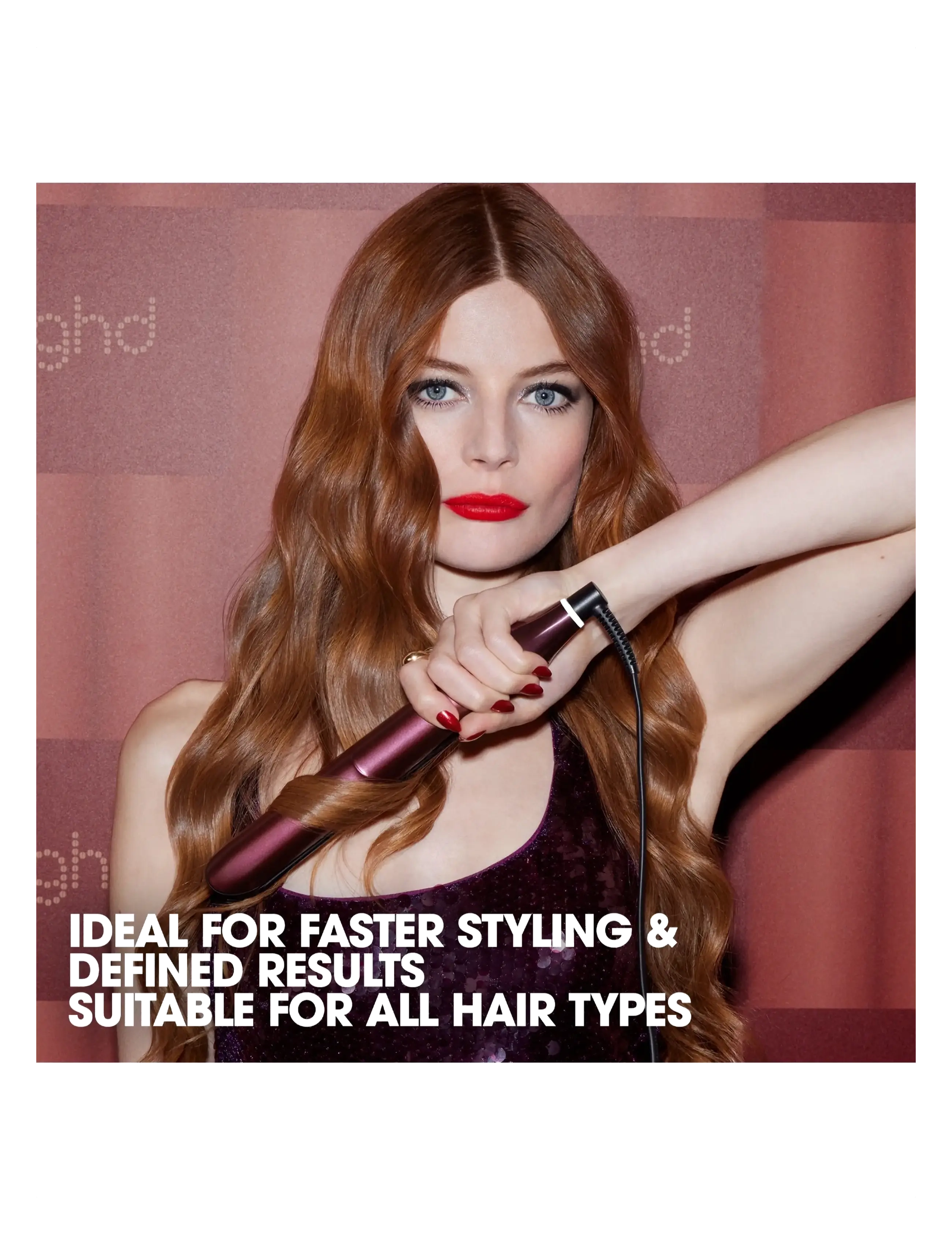 ghd - ghd Chronos Limited Edition Gift Set - Hair Straighteners in Cherry Chic - cherry chic - 5