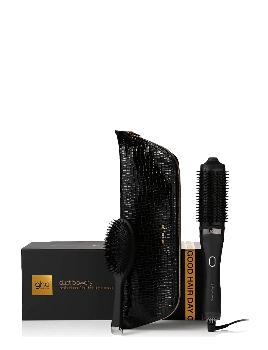ghd - ghd Duet Blowdry Christmas Gift Set - 2-in-1 Hair Dryer Brush - giftset - black - 0