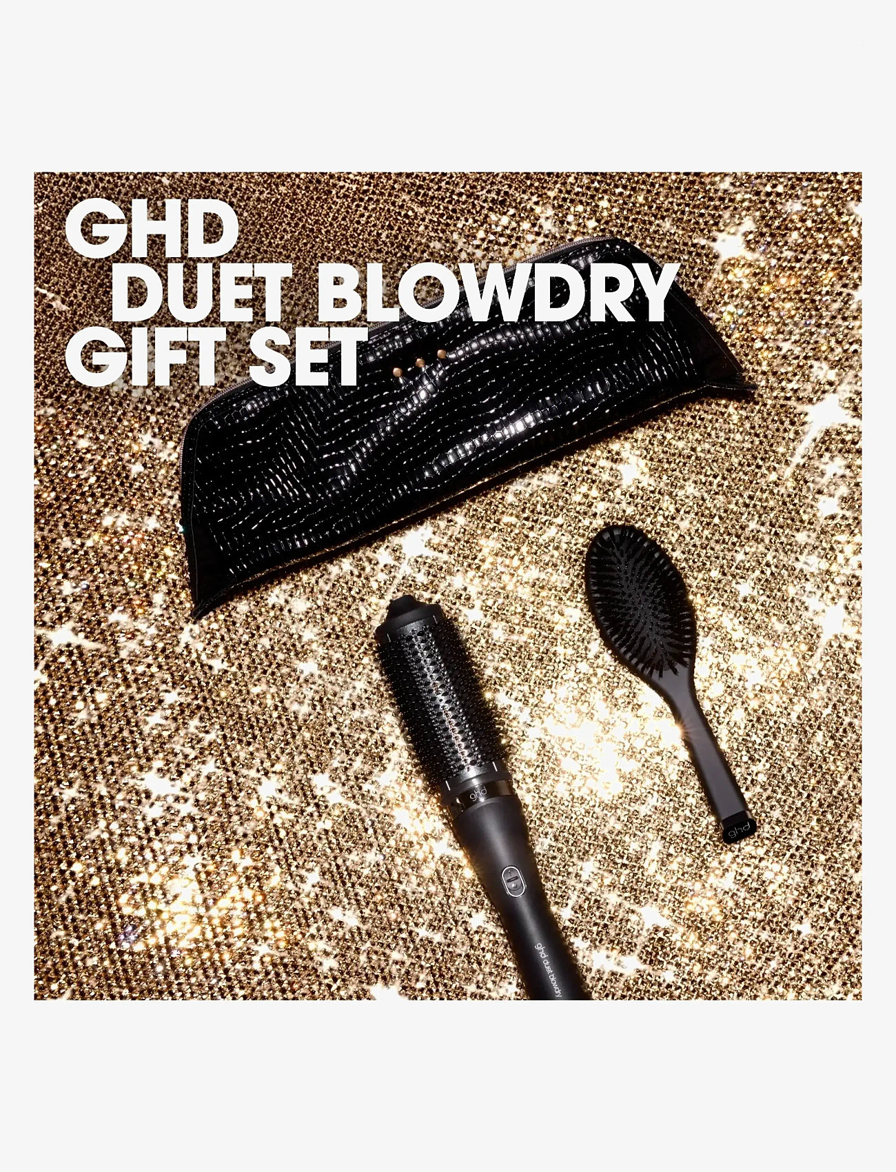 ghd - ghd Duet Blowdry Christmas Gift Set - 2-in-1 Hair Dryer Brush - black - 1