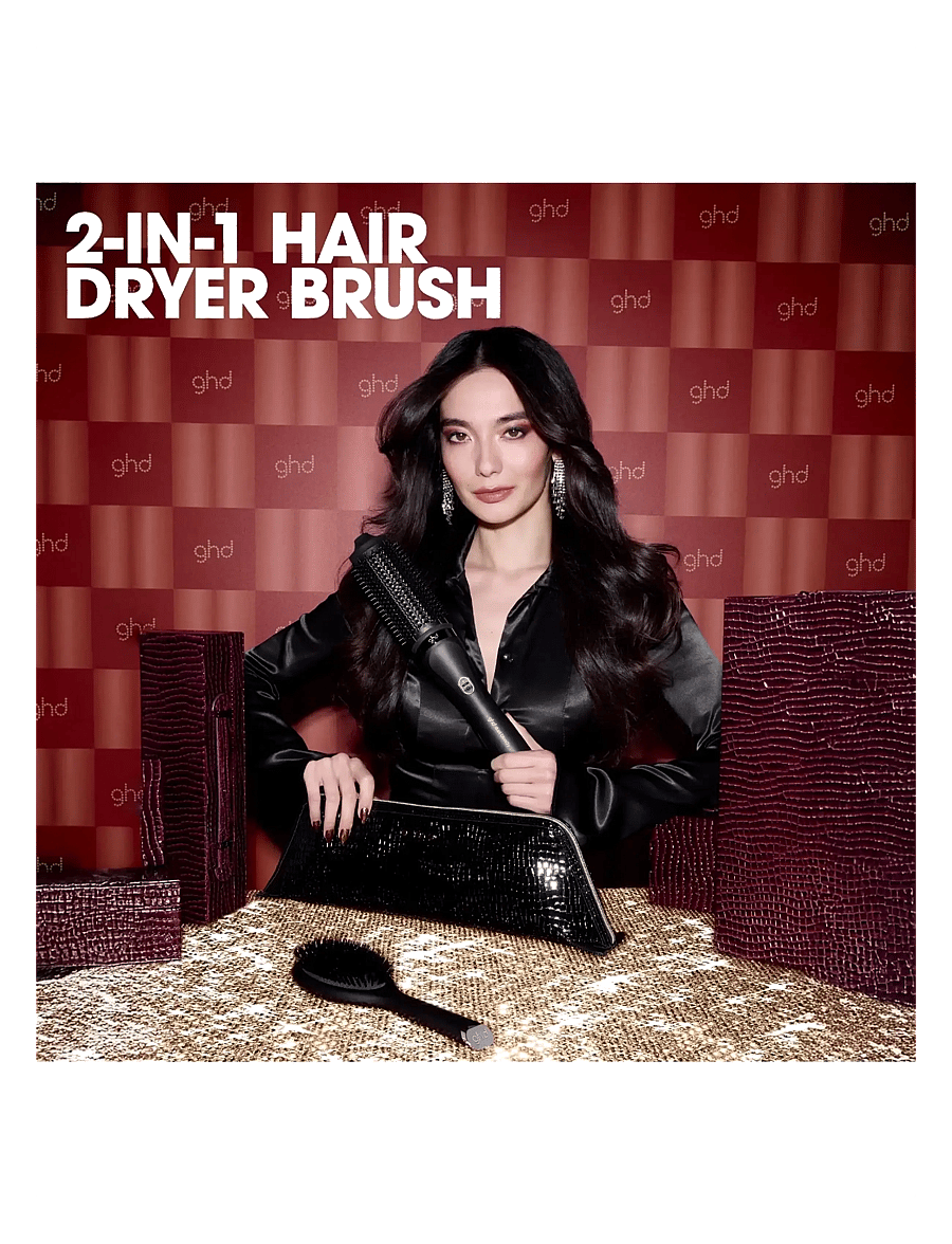 ghd - ghd Duet Blowdry Christmas Gift Set - 2-in-1 Hair Dryer Brush - giftset - black - 2