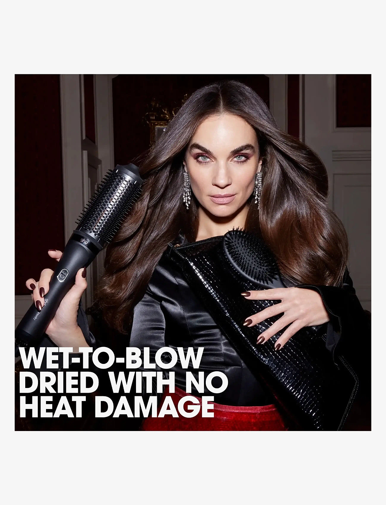 ghd - ghd Duet Blowdry Christmas Gift Set - 2-in-1 Hair Dryer Brush - black - 3