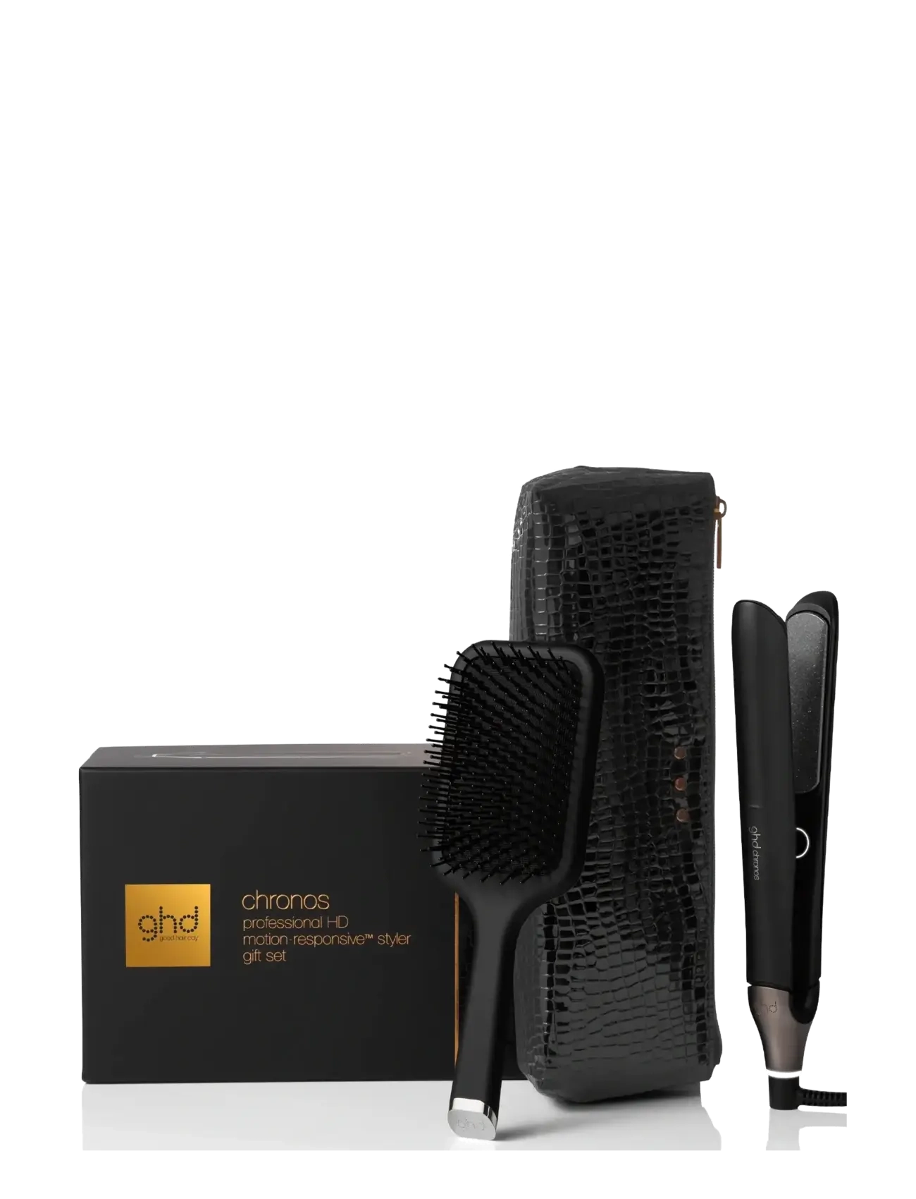 ghd ghd Chronos Christmas Gift Set - Hair Straightener - GHD - BLACK / black