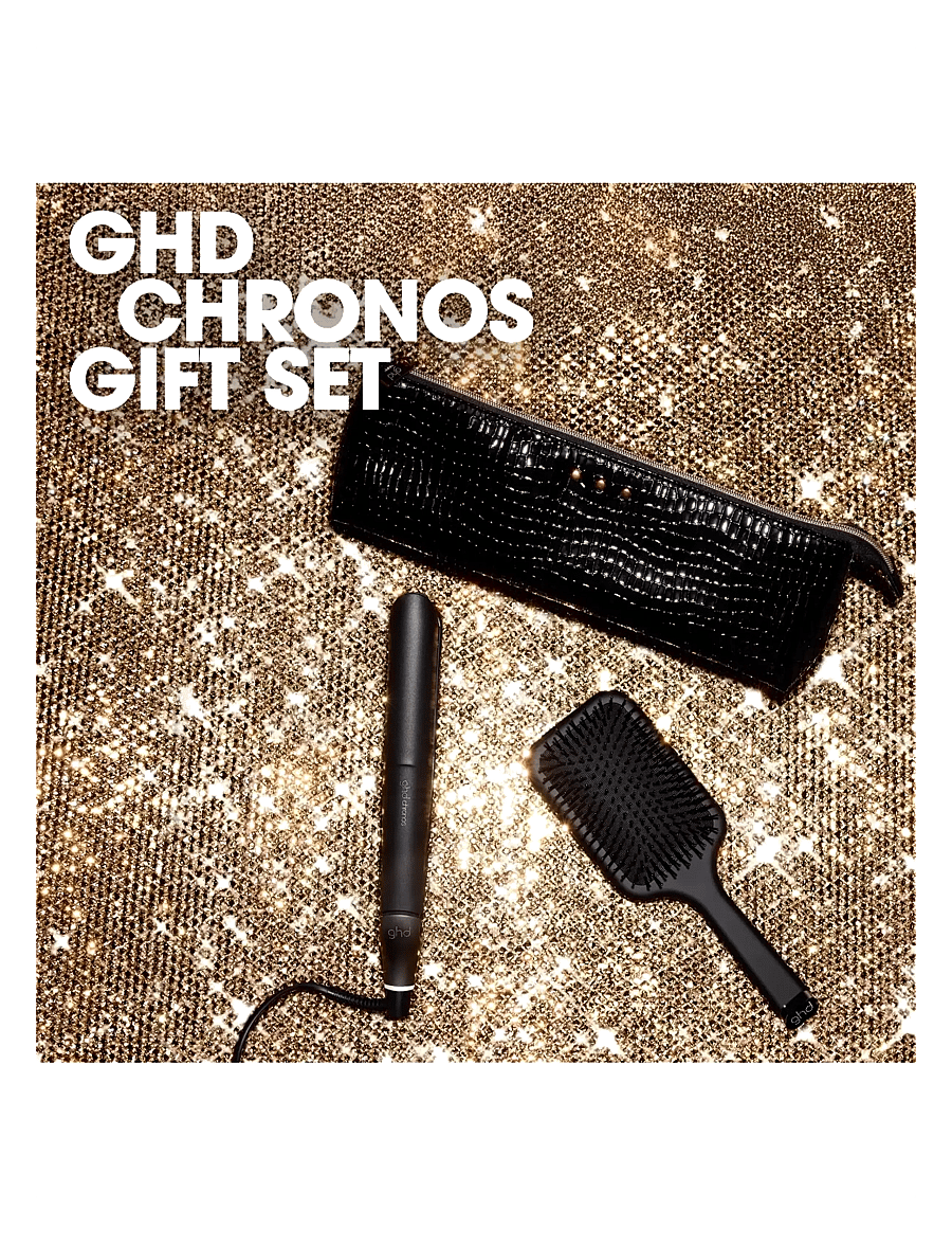 ghd - ghd Chronos Christmas Gift Set - Hair Straightener - giftset - black - 1