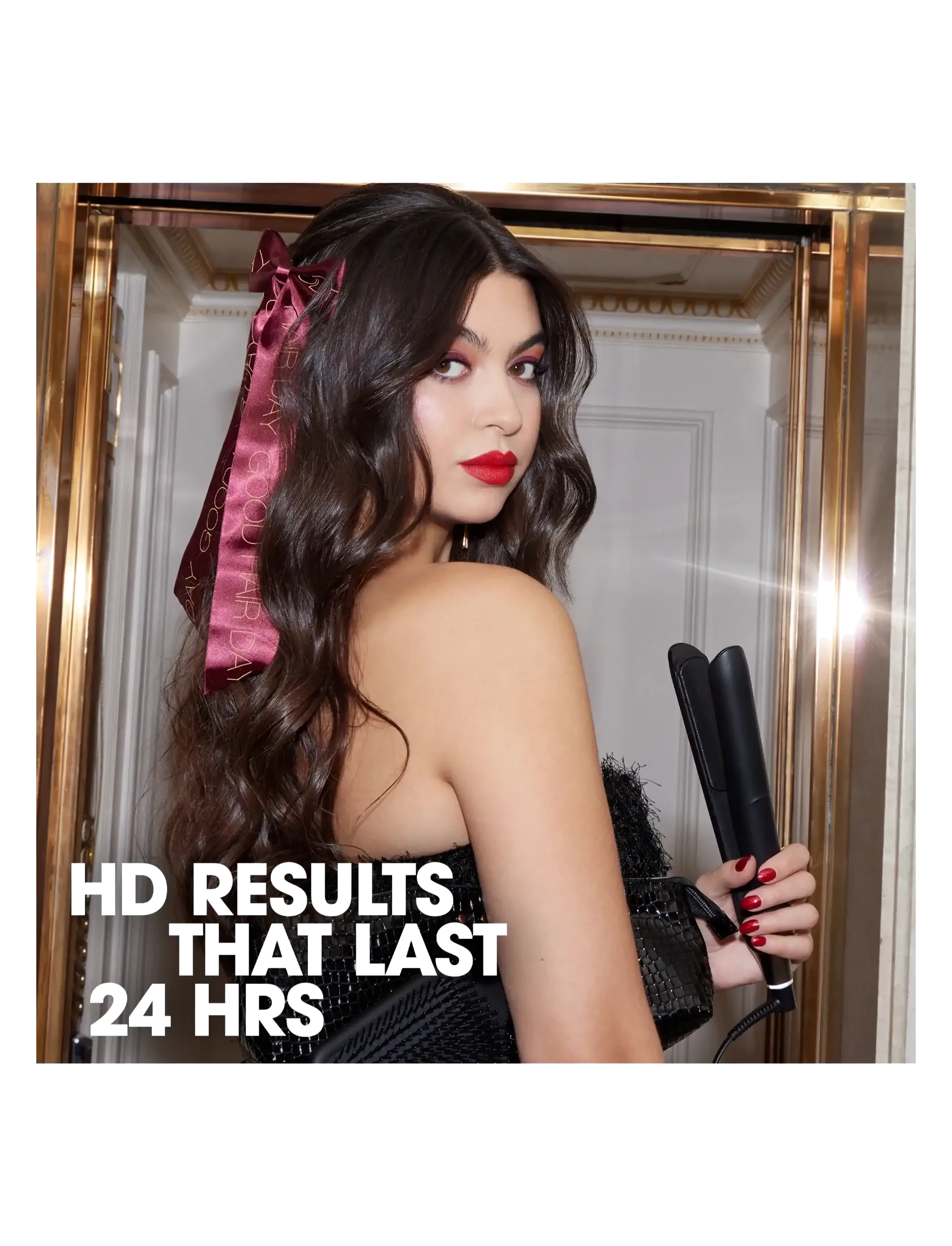 ghd - ghd Chronos Christmas Gift Set - Hair Straightener - setti - black - 3