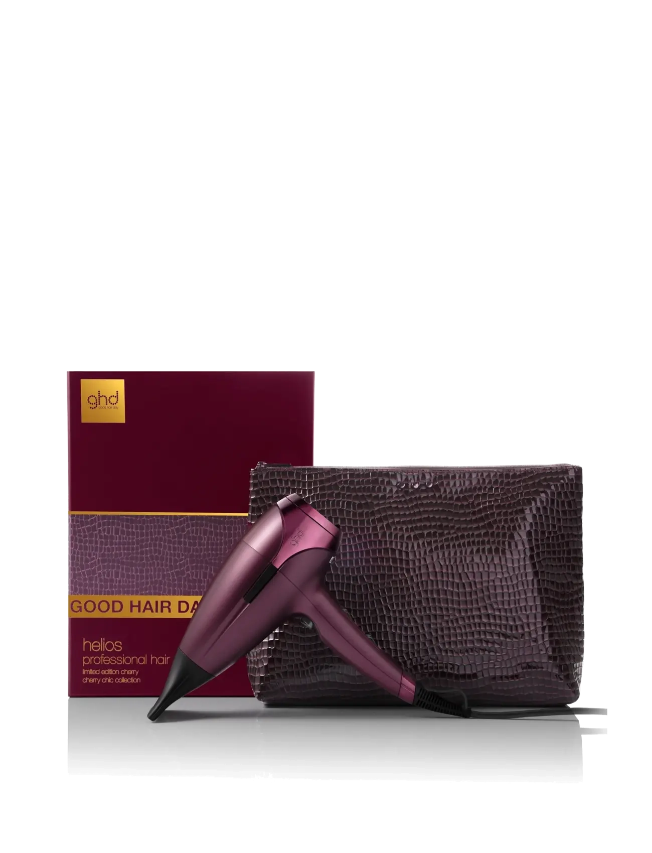 ghd ghd Helios Limited Edition Gift Set - Hair Dryer in Cherry Chic - För henne - CHERRY CHIC / purple