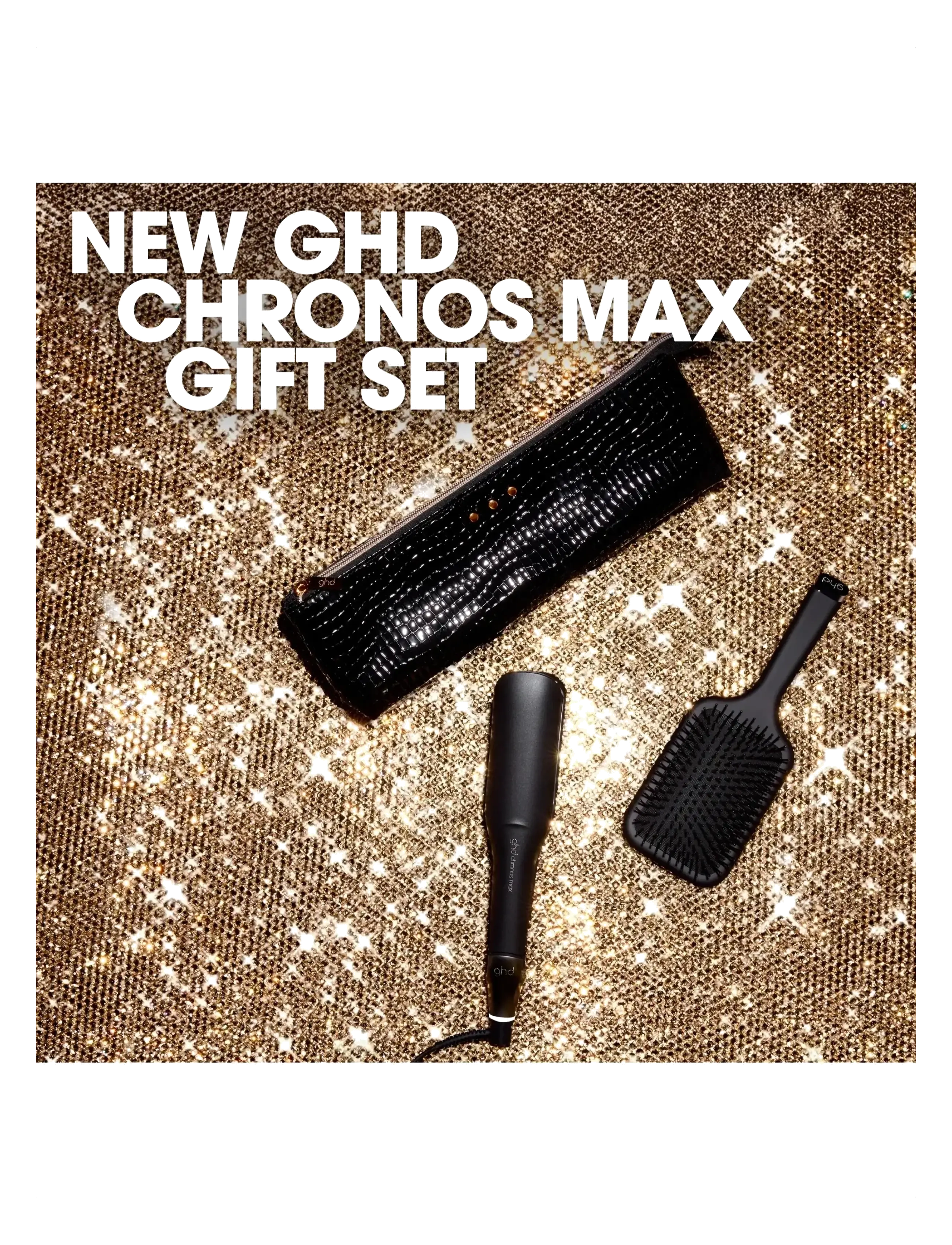 Chronos Max Christmas Gift Set Wide Plate Hair Straightener 2