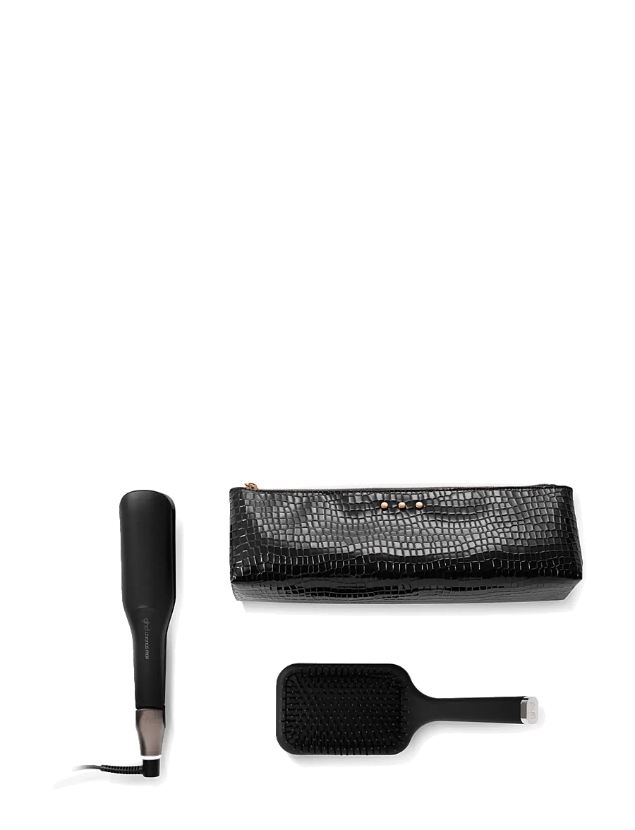 ghd - ghd Chronos Max Christmas Gift Set - Wide Plate Hair Straightener - gåvoset - black - 4