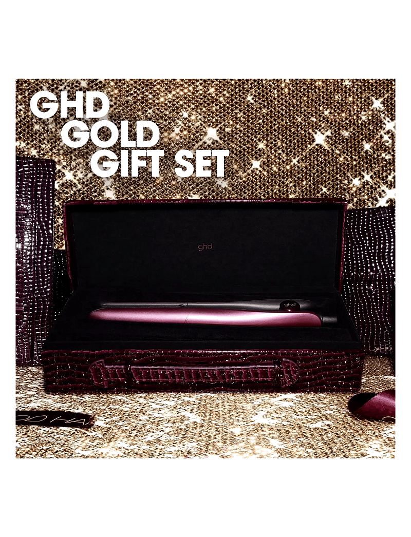ghd - ghd Gold Limited Edition Gift Set - Hair Straighteners in Cherry Chic - sett - cherry chic - 1