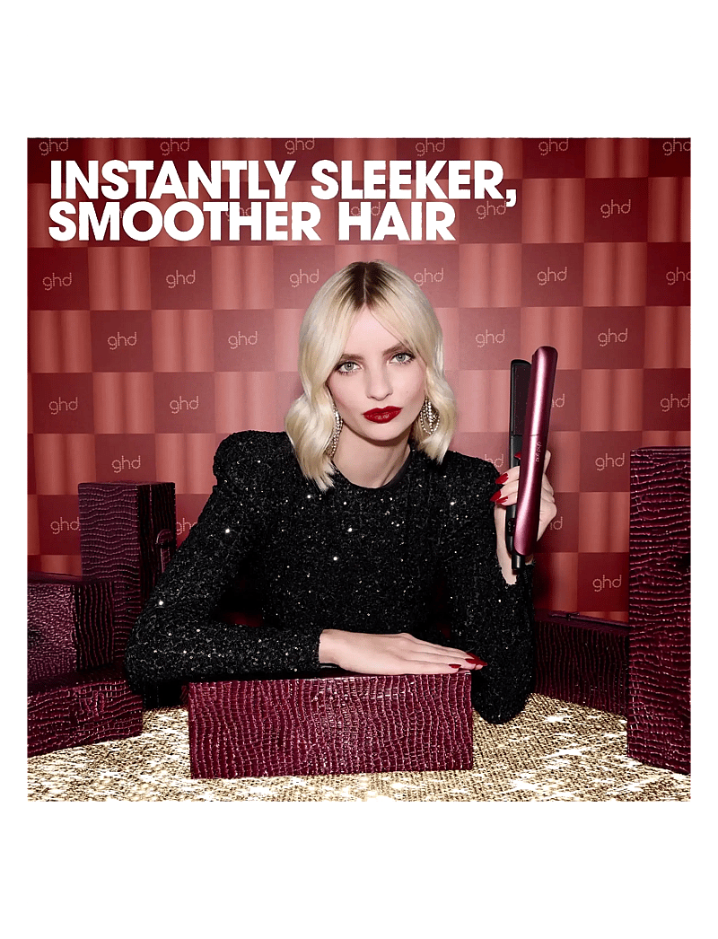 ghd - ghd Gold Limited Edition Gift Set - Hair Straighteners in Cherry Chic - sett - cherry chic - 2