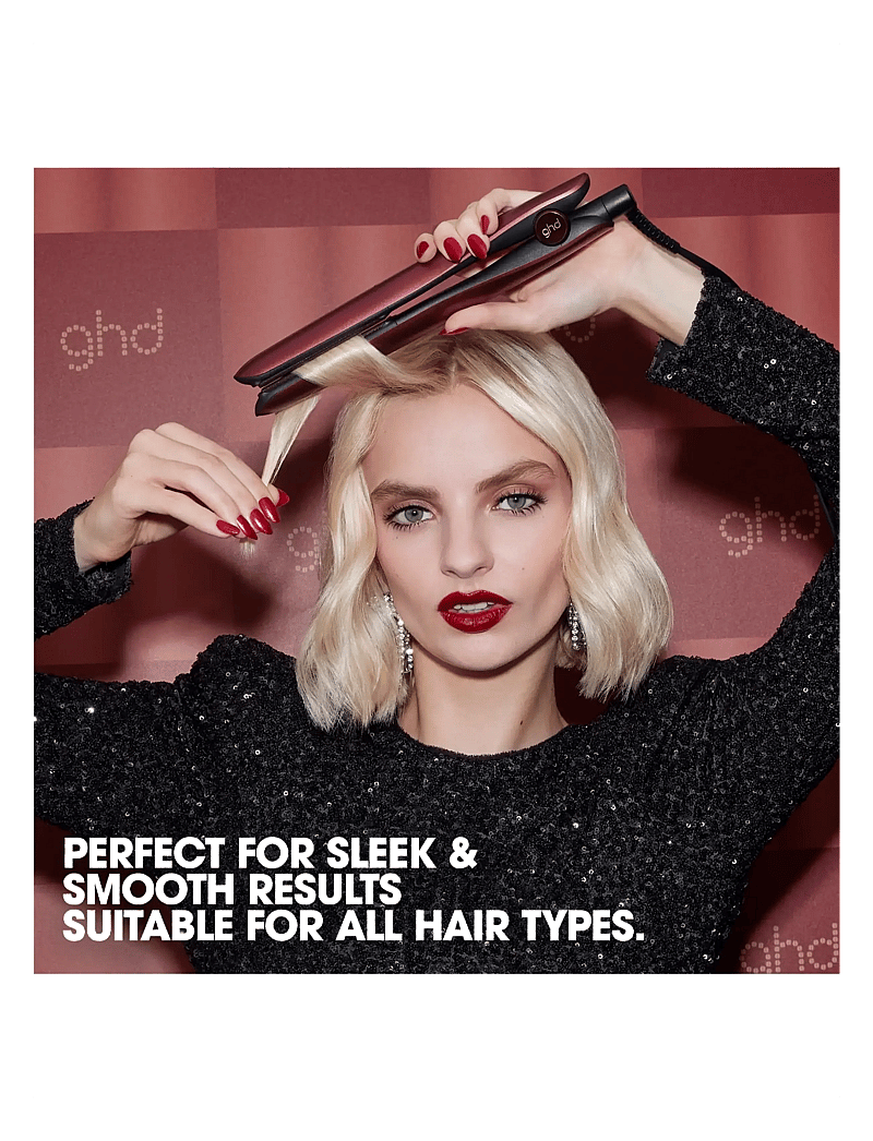 ghd - ghd Gold Limited Edition Gift Set - Hair Straighteners in Cherry Chic - sett - cherry chic - 5