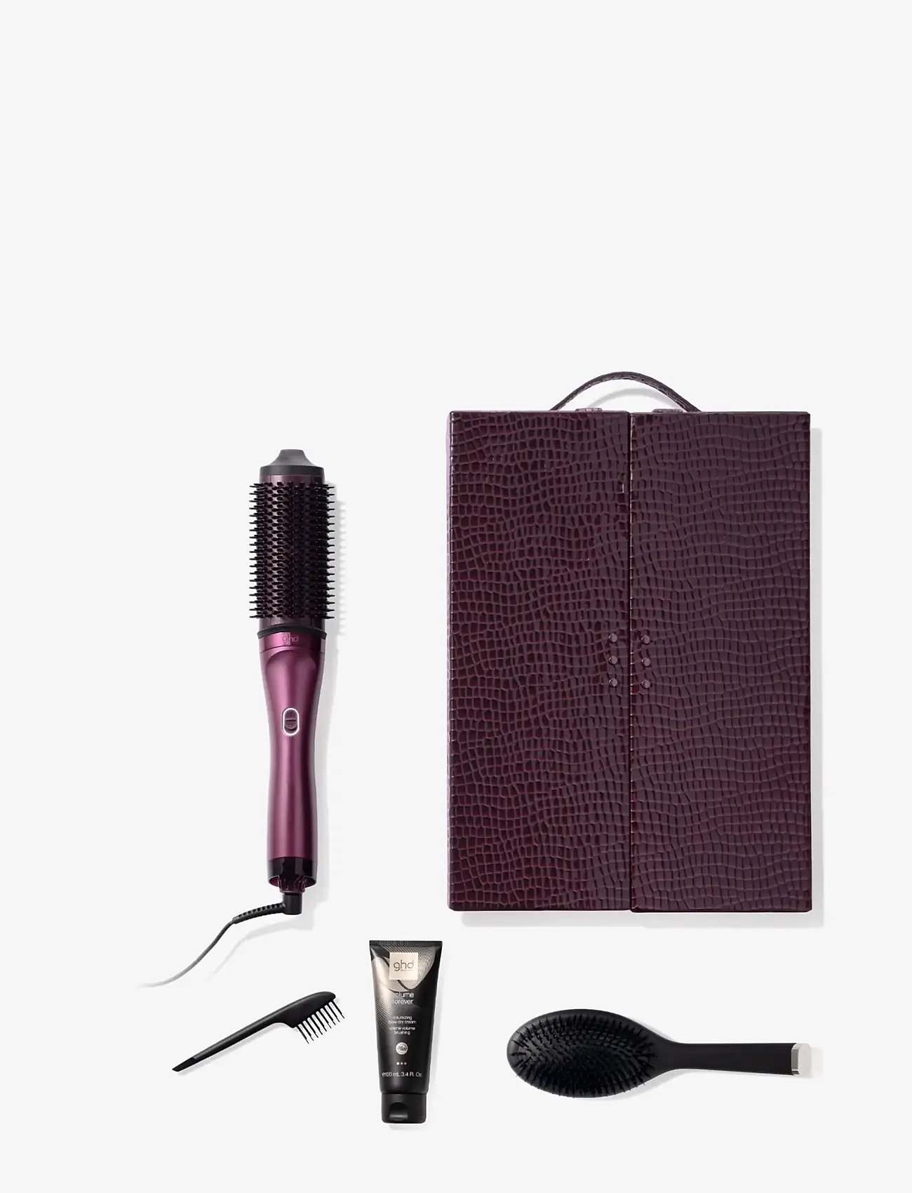 ghd - ghd Duet Blowdry Limited Edition Gift Set - 2-in-1 Hair Dryer Brush in Cherry Chic - setti - cherry chic - 4